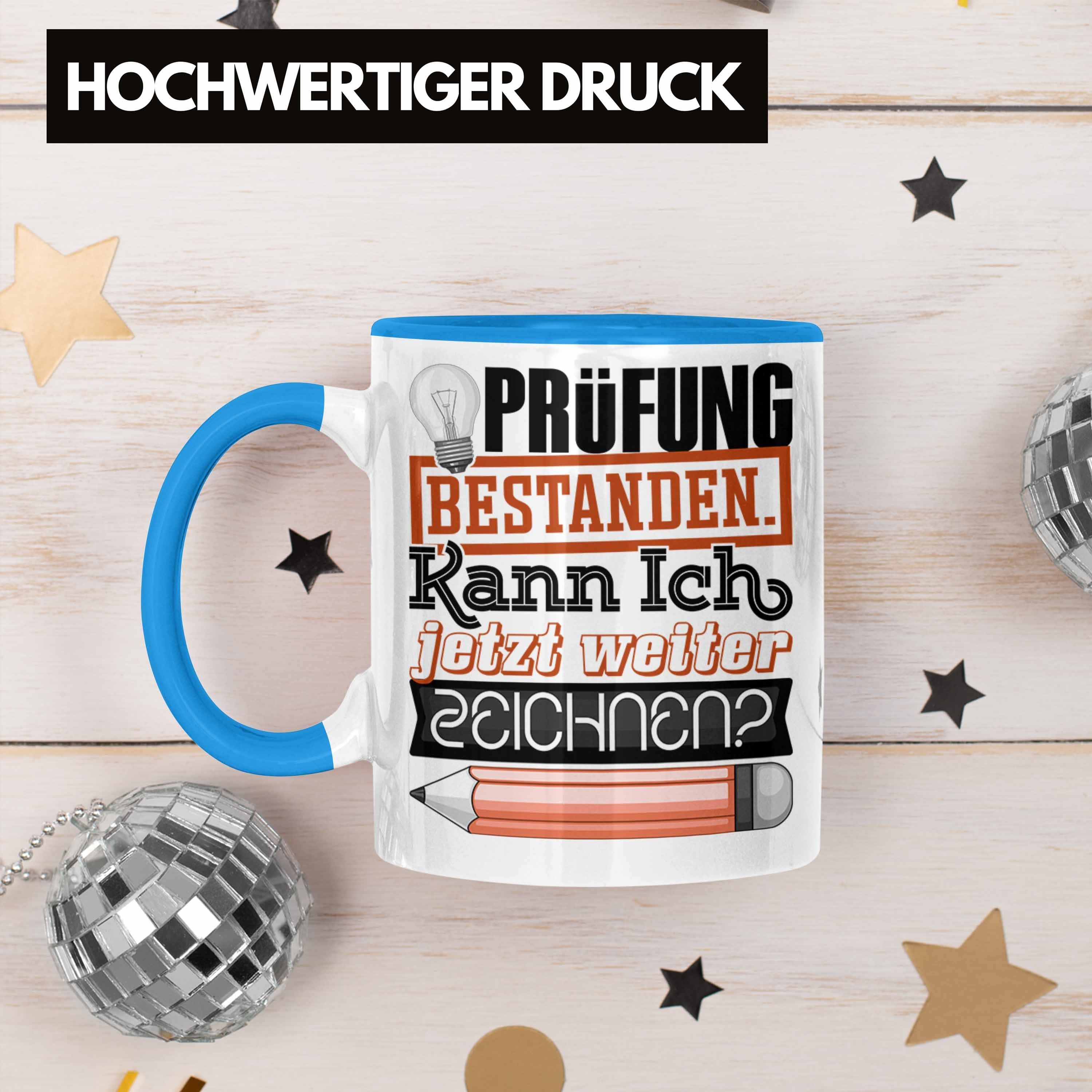 Master Bachelor Studium Blau Geschenk Trendation Besta Prüfung Tasse Bestanden Tasse Prüfung