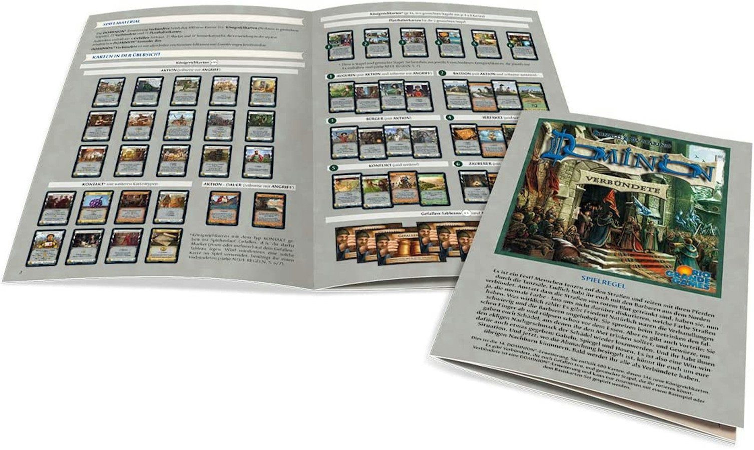 Rio Grande Games Spiel RGG - Dominion - Erweiterung Verbündete, Brettspiel