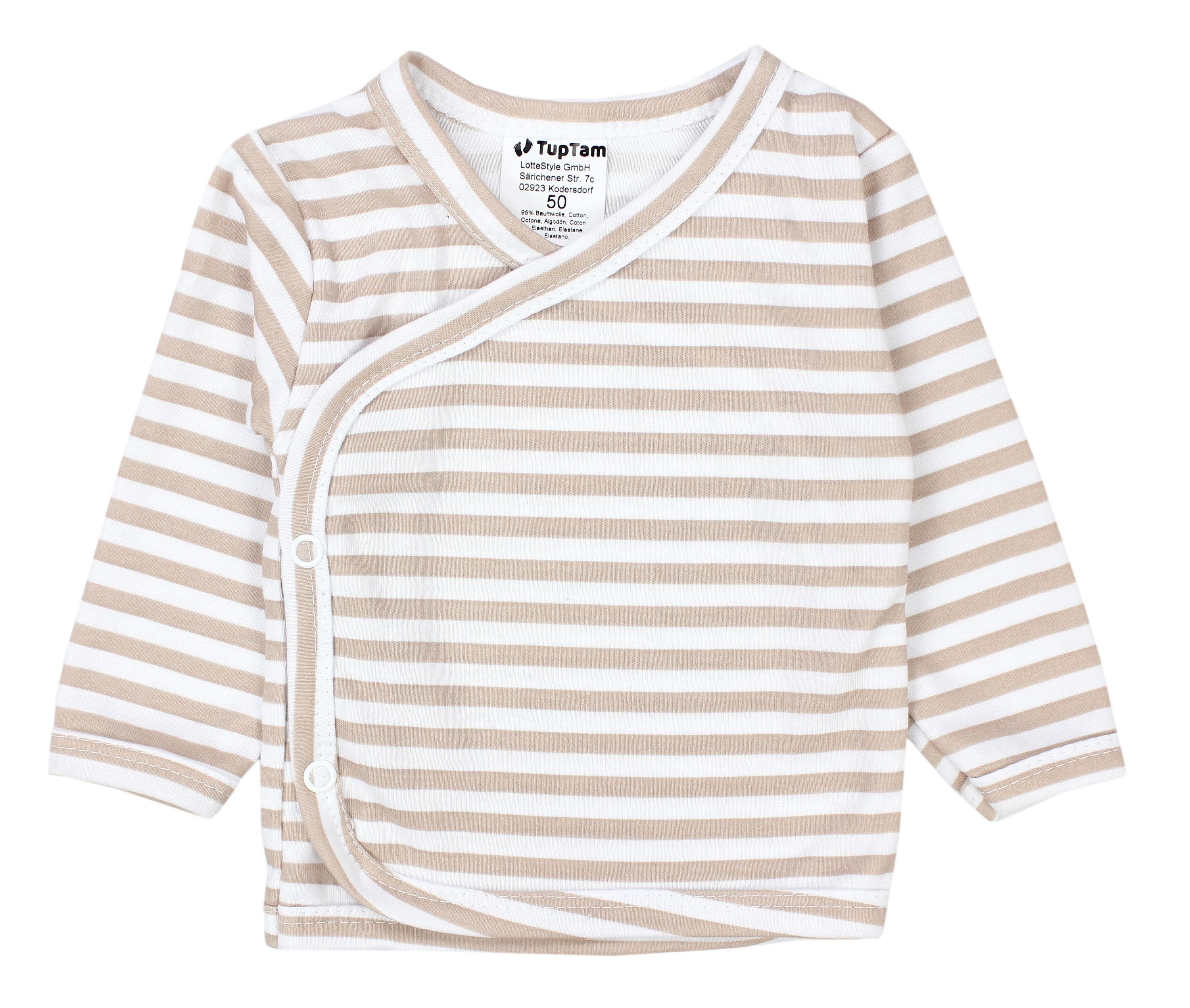 TupTam Wickelshirt TupTam Baby Jungen Langarm Wickelshirt Baumwolle 5er Set