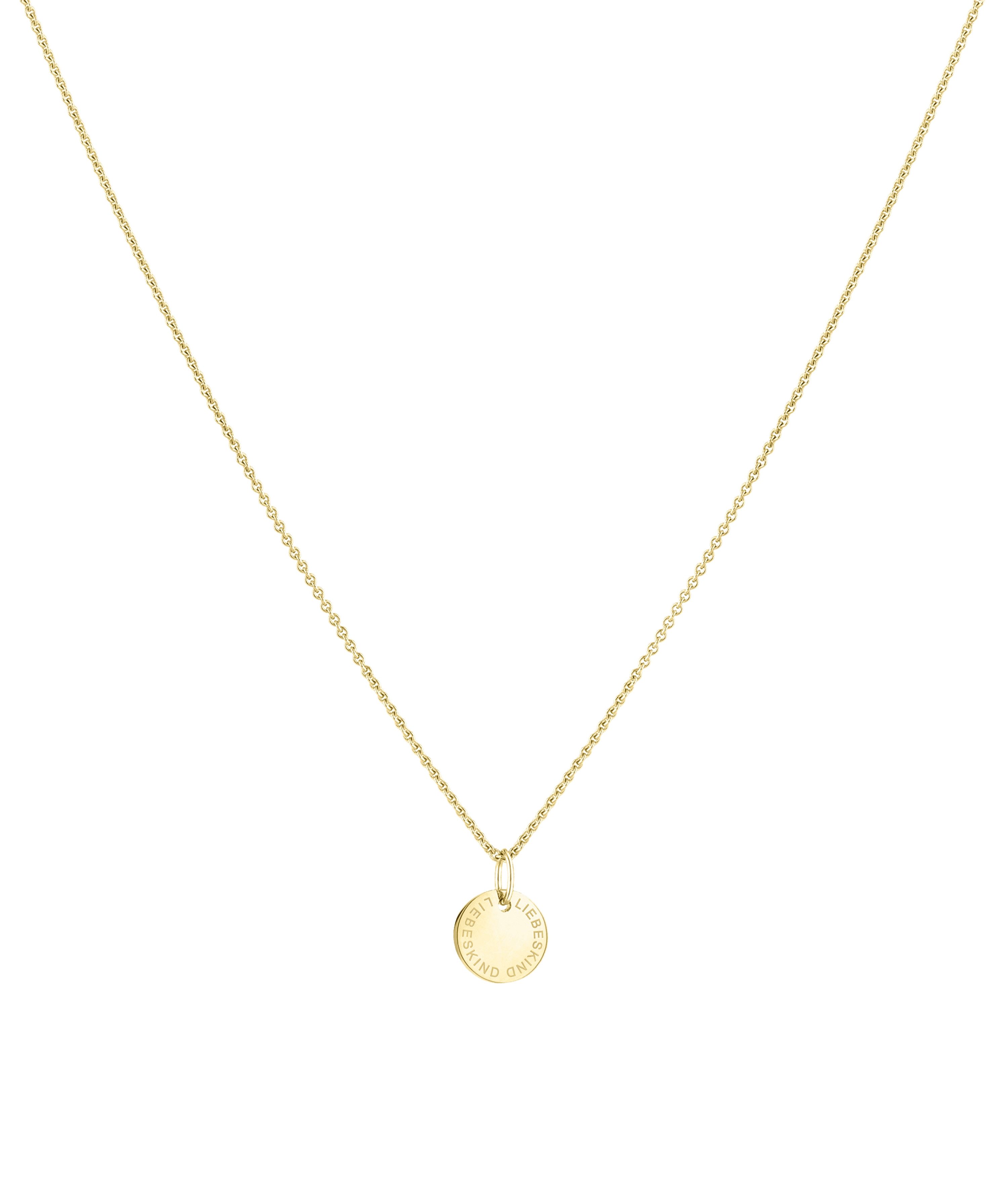 Liebeskind Berlin Kette mit Anhänger Schmuck Geschenk Gold 375 Halskette Go günstig online kaufen