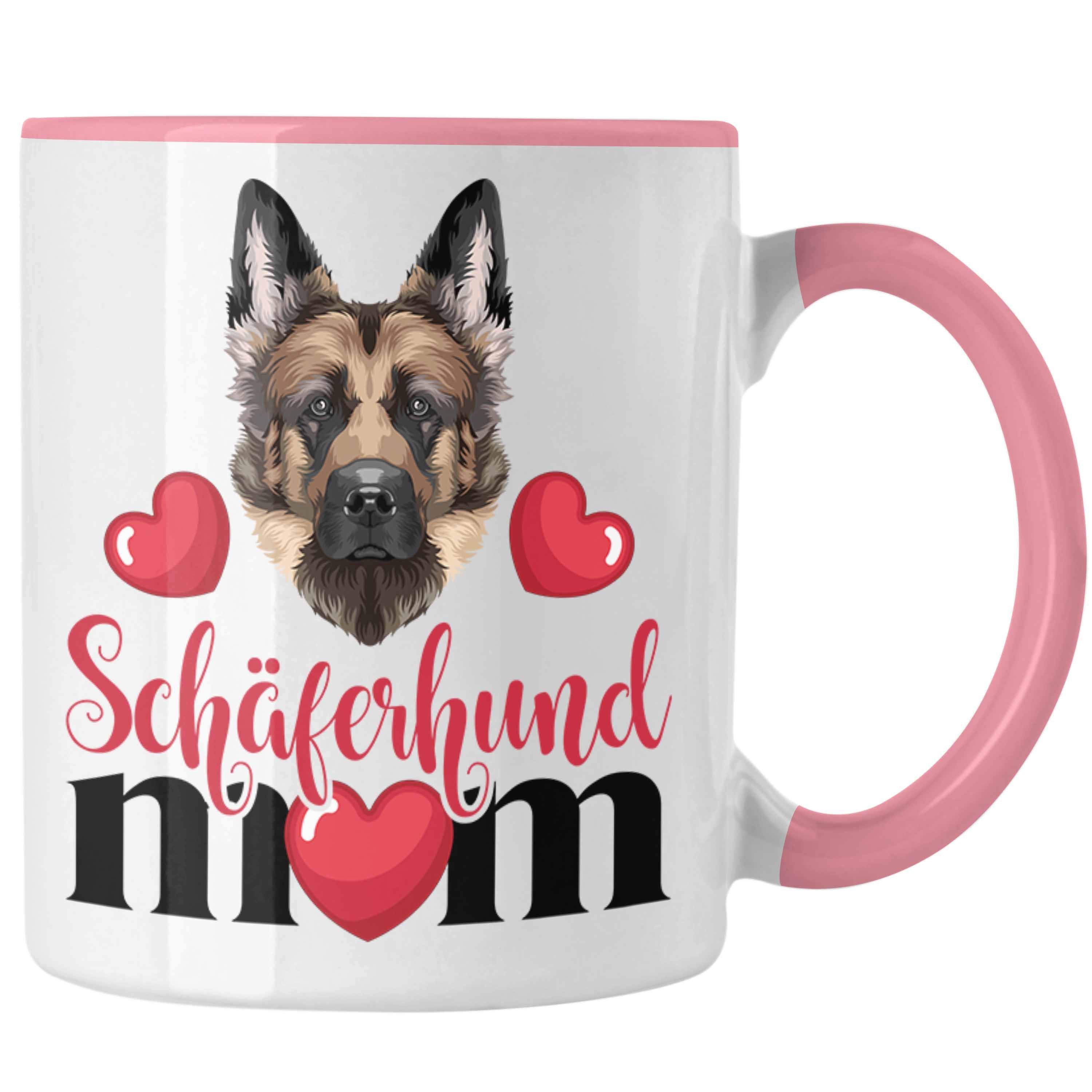 Besitzer Spruch Tasse Mom Tasse Mama Geschenk Rosa Geschenki Schäferhund Lustiger Trendation