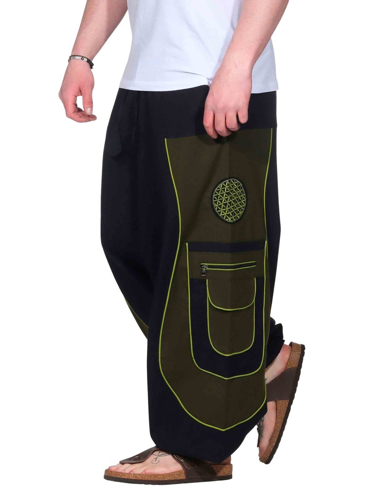 KUNST UND MAGIE Haremshose Cargohose Hippie günstig online kaufen