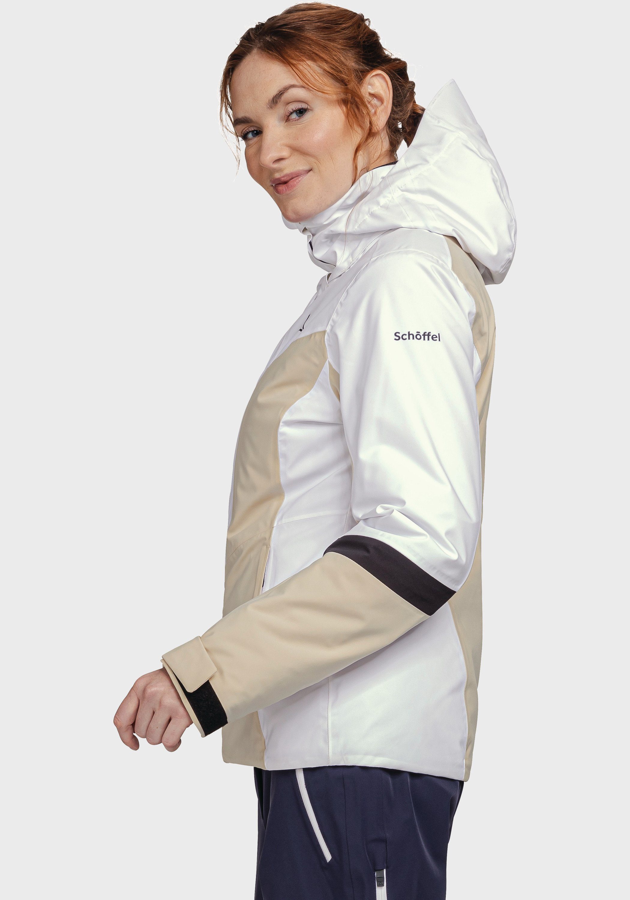 Kanzelwand Ski Schöffel L Jacket weiß Outdoorjacke