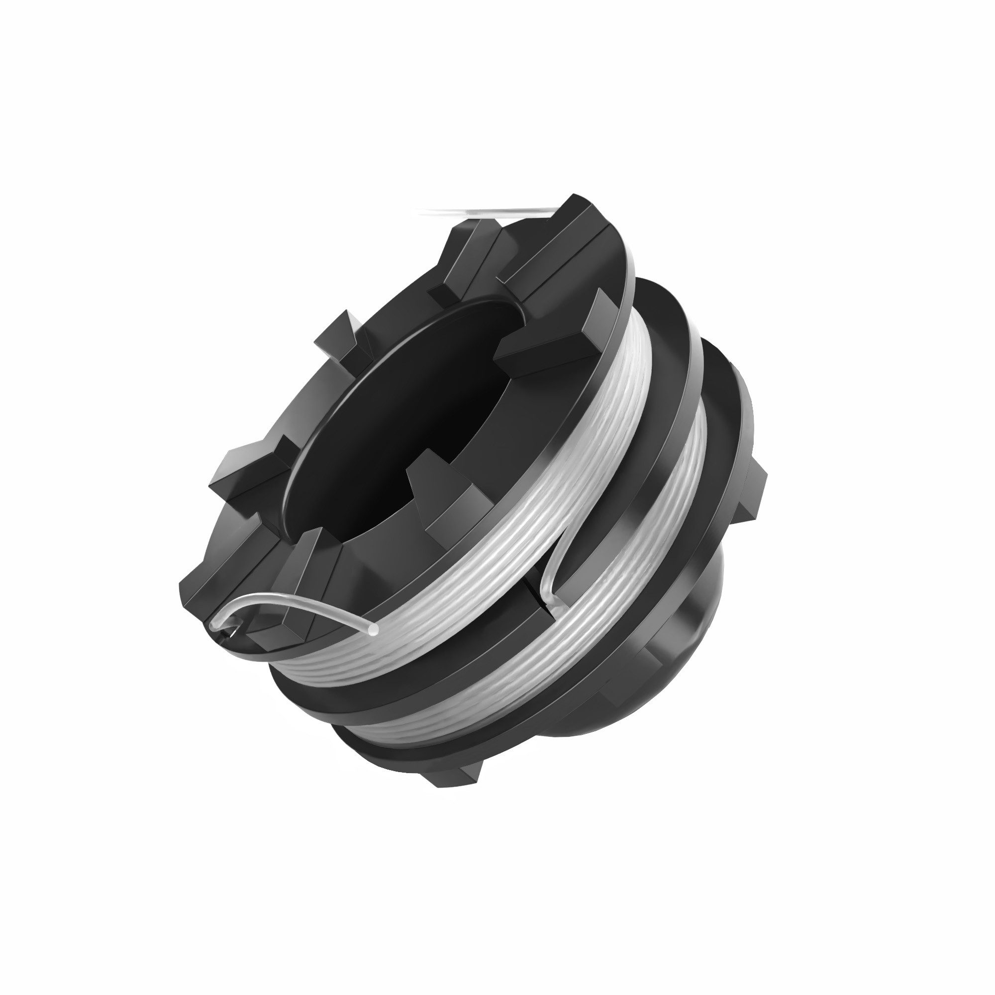 Grizzly Tools Fadenspule Doppelfadenspule für Einhell GP-BC/430 Li BL IKRA IES 1000 C, 6 m Fadenlänge, (1-St), Arbeitsdurchmesser 43 cm – Bild 5 von 5