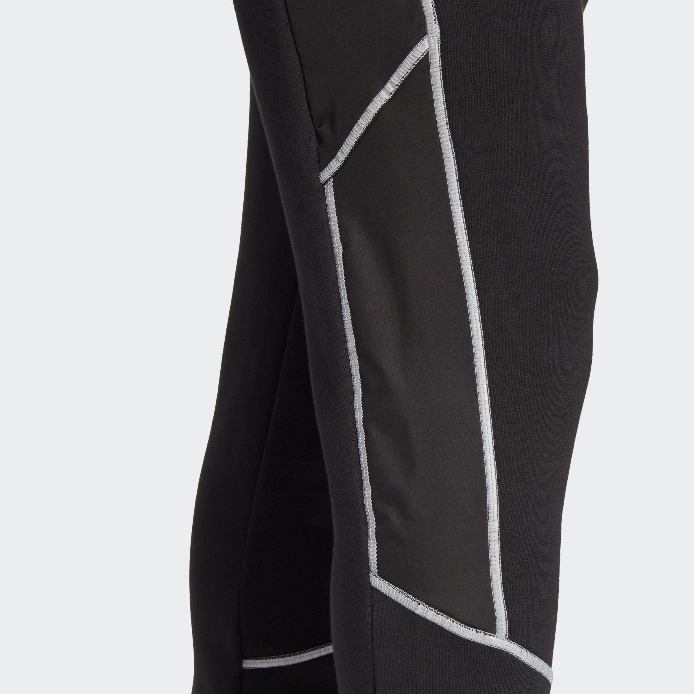 adidas Sportswear Jogginghose (1-tlg) schwarz REFLECT-IN-THE-DARK HOSE FLEECE ESSENTIALS