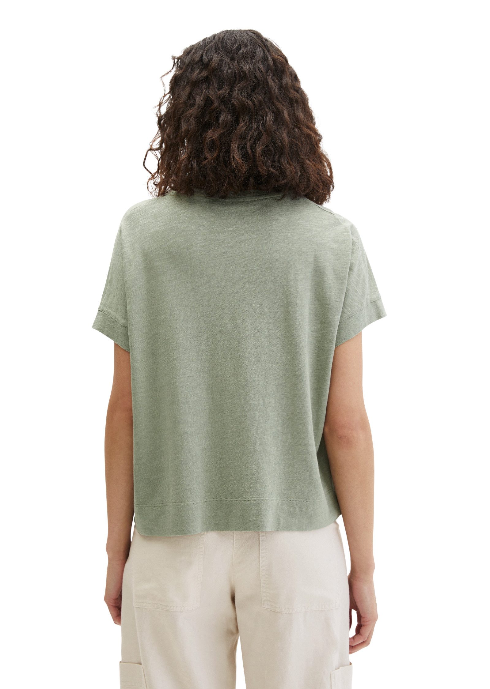 Marc O'Polo T-Shirt mit angeschnittenen Ärmeln