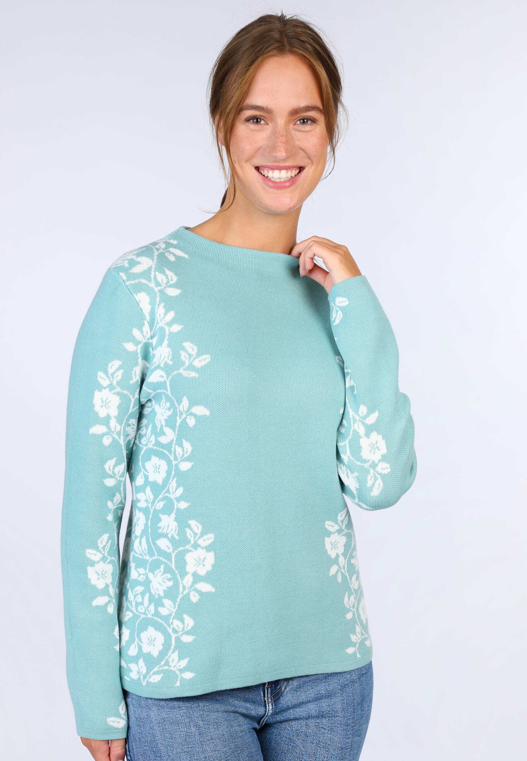 Sorgenfri Sylt Strickpullover Dorit porcelain