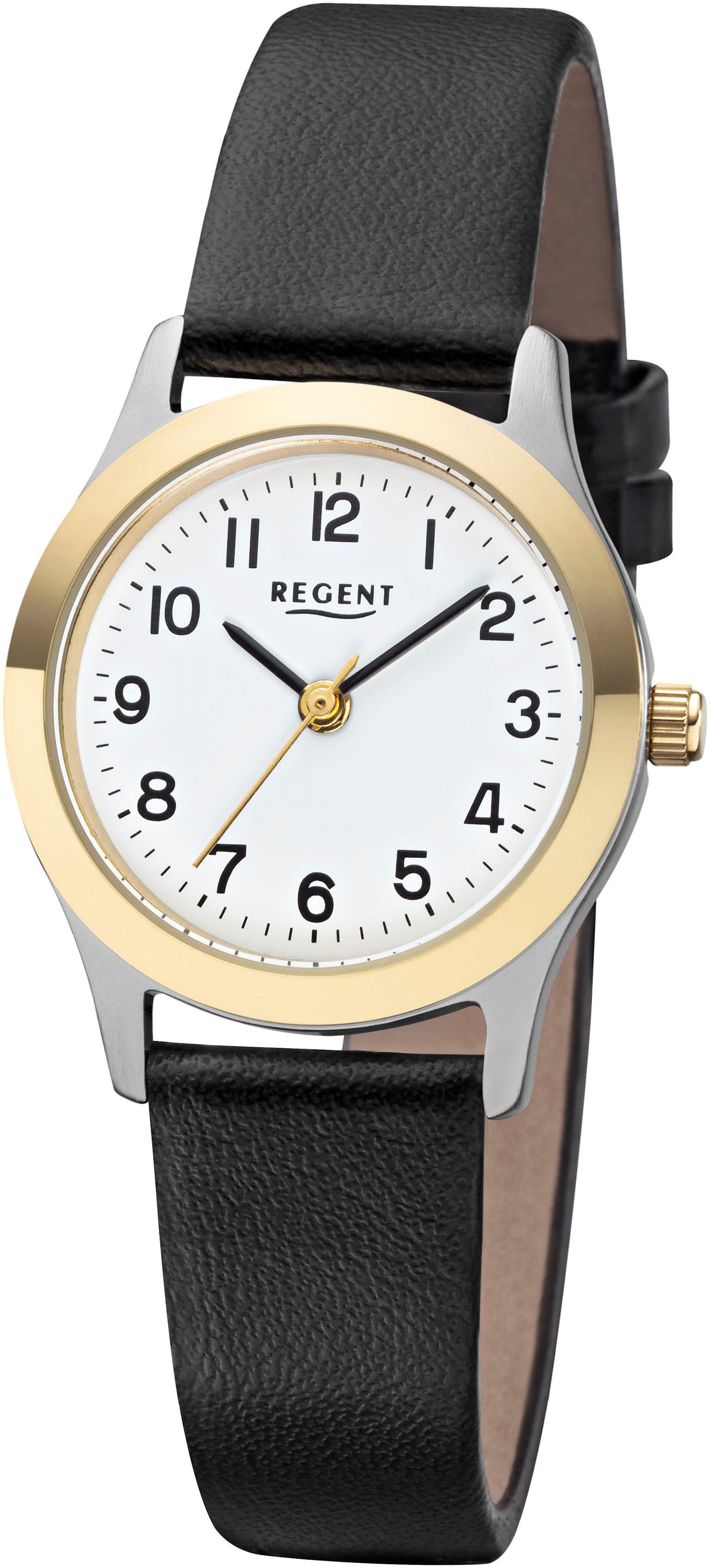 Regent Quarzuhr W0190 - 7565.09.19, Armbanduhr, Damenuhr, Lederarmband, ana günstig online kaufen