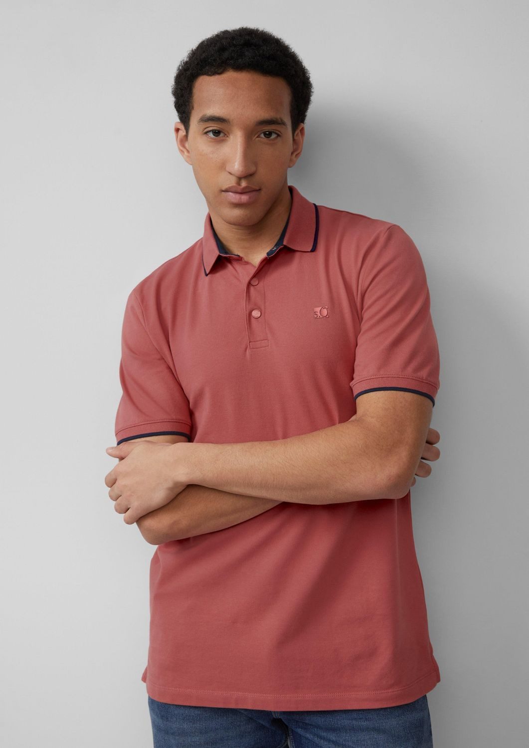 s.Oliver Poloshirt Poloshirt Kragen, Knopfleiste, kurzarm günstig online kaufen