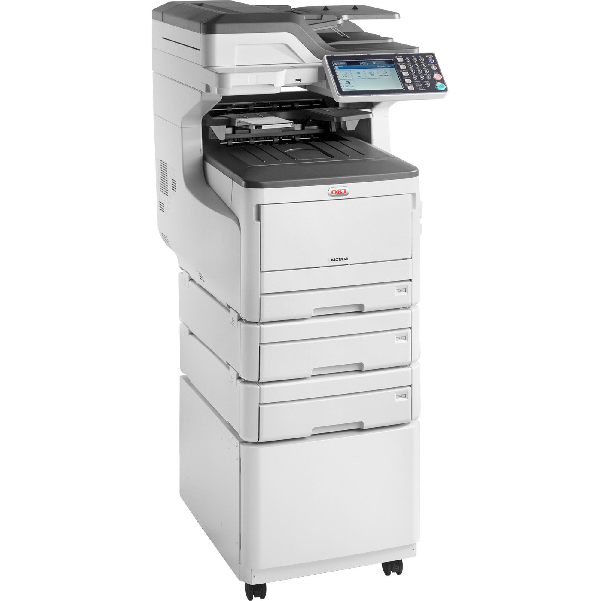 OKI OKI MC883dnct, Многофункциональный принтер, (USB, LAN, Многофункциональный принтер