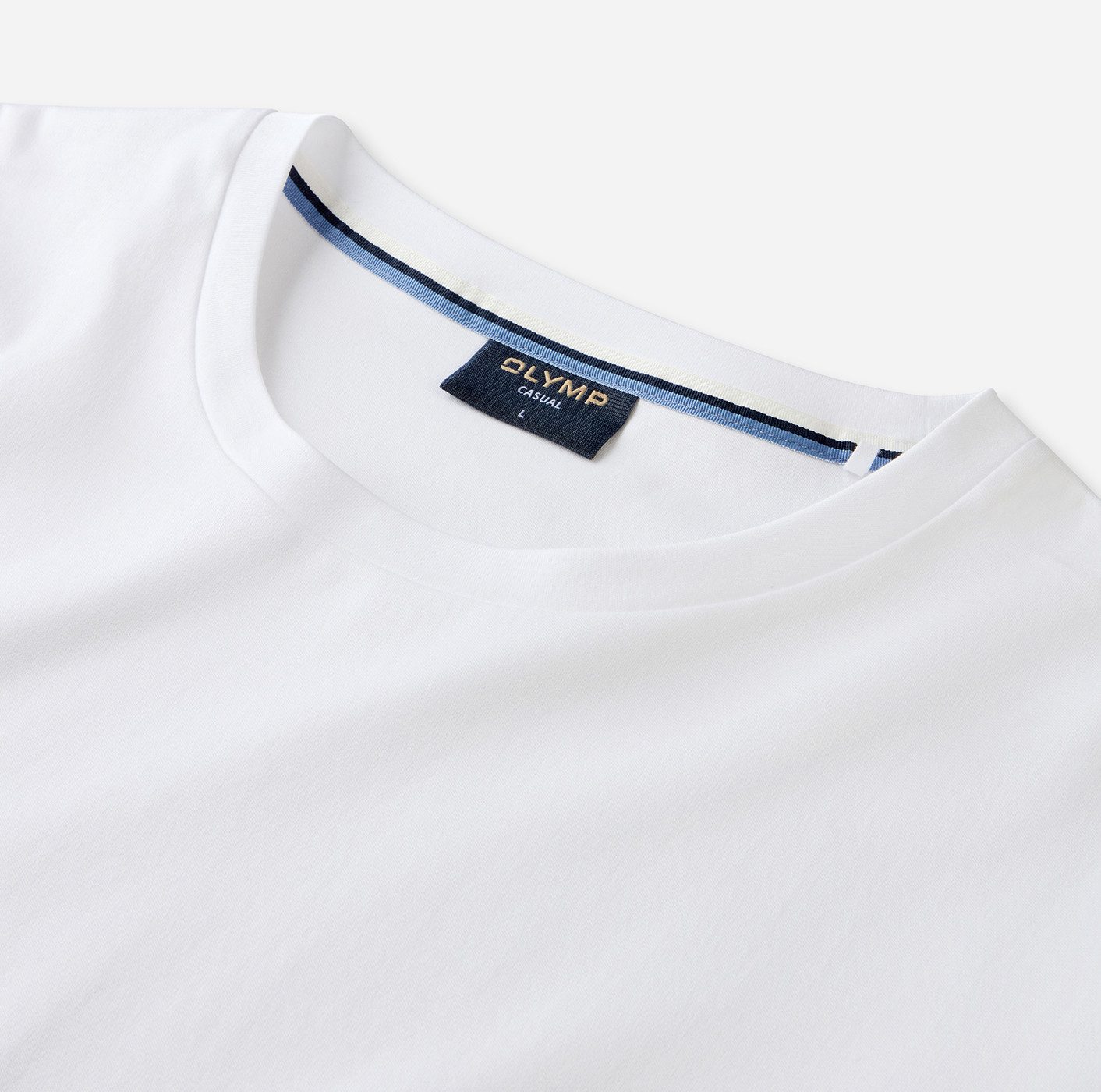 OLYMP T-Shirt basic, normale Passform, Rundhals