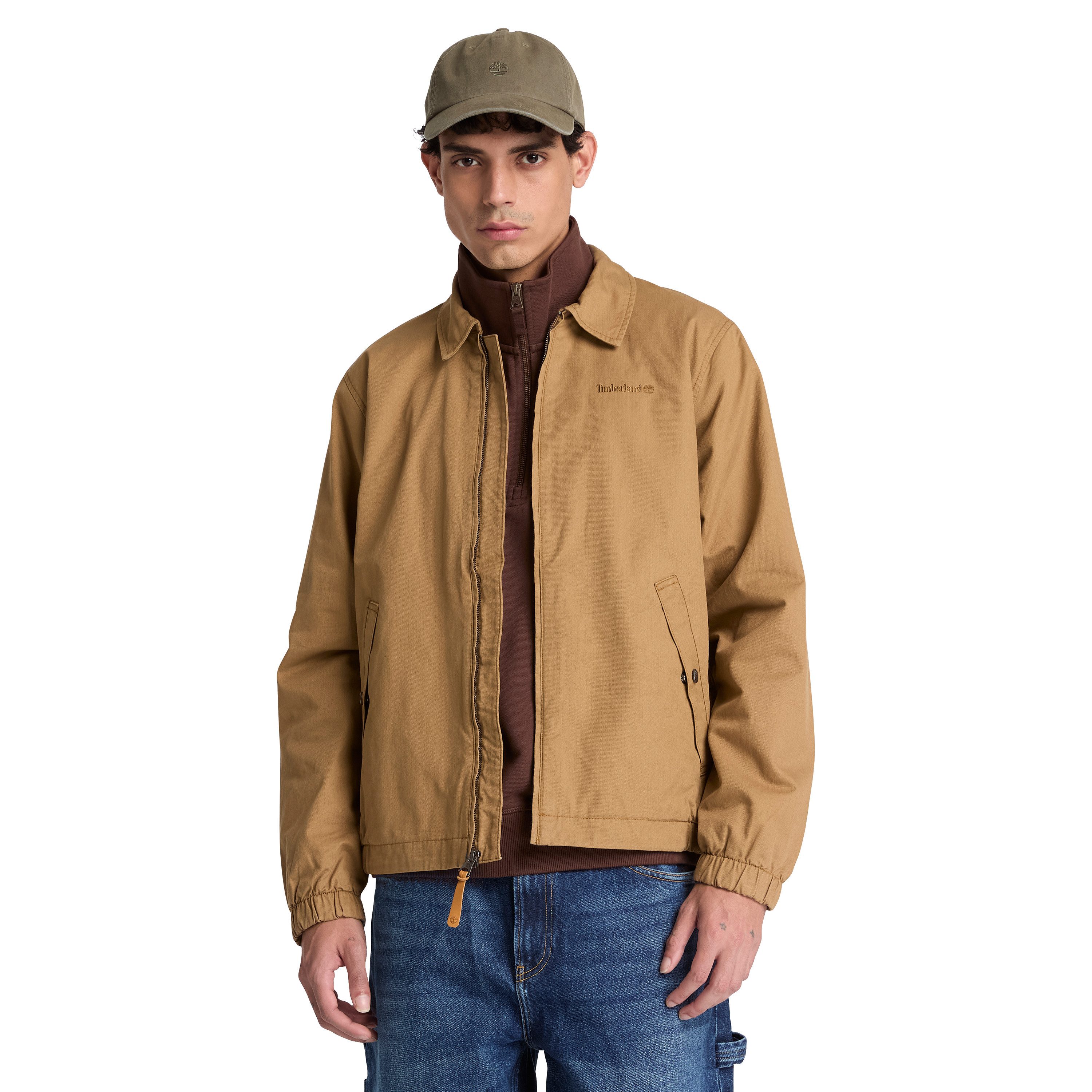 Timberland Bomberjacke STRATHAM - Cotton Bomber aus Baumwolle, in den Größen S bis XXXL