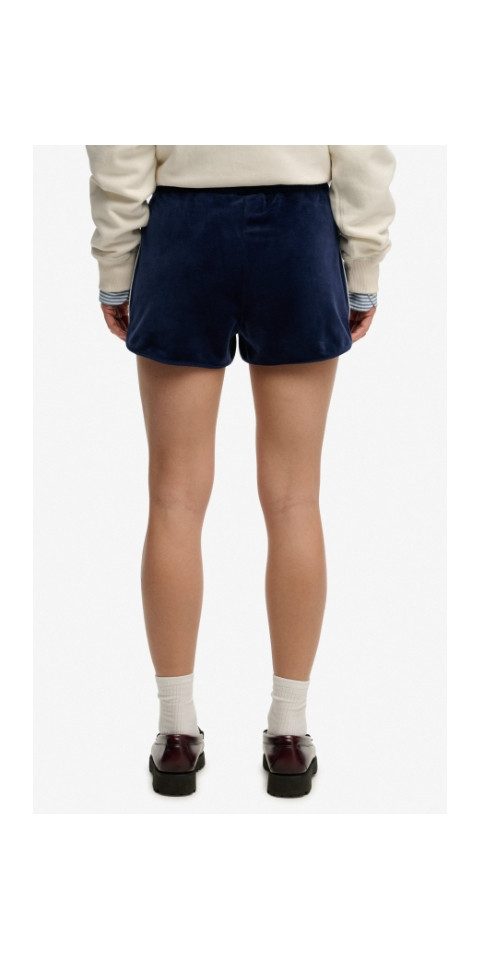 Superdry Sweatshorts COUNTRY CLUB VELOUR SHORTS RICH NAVY