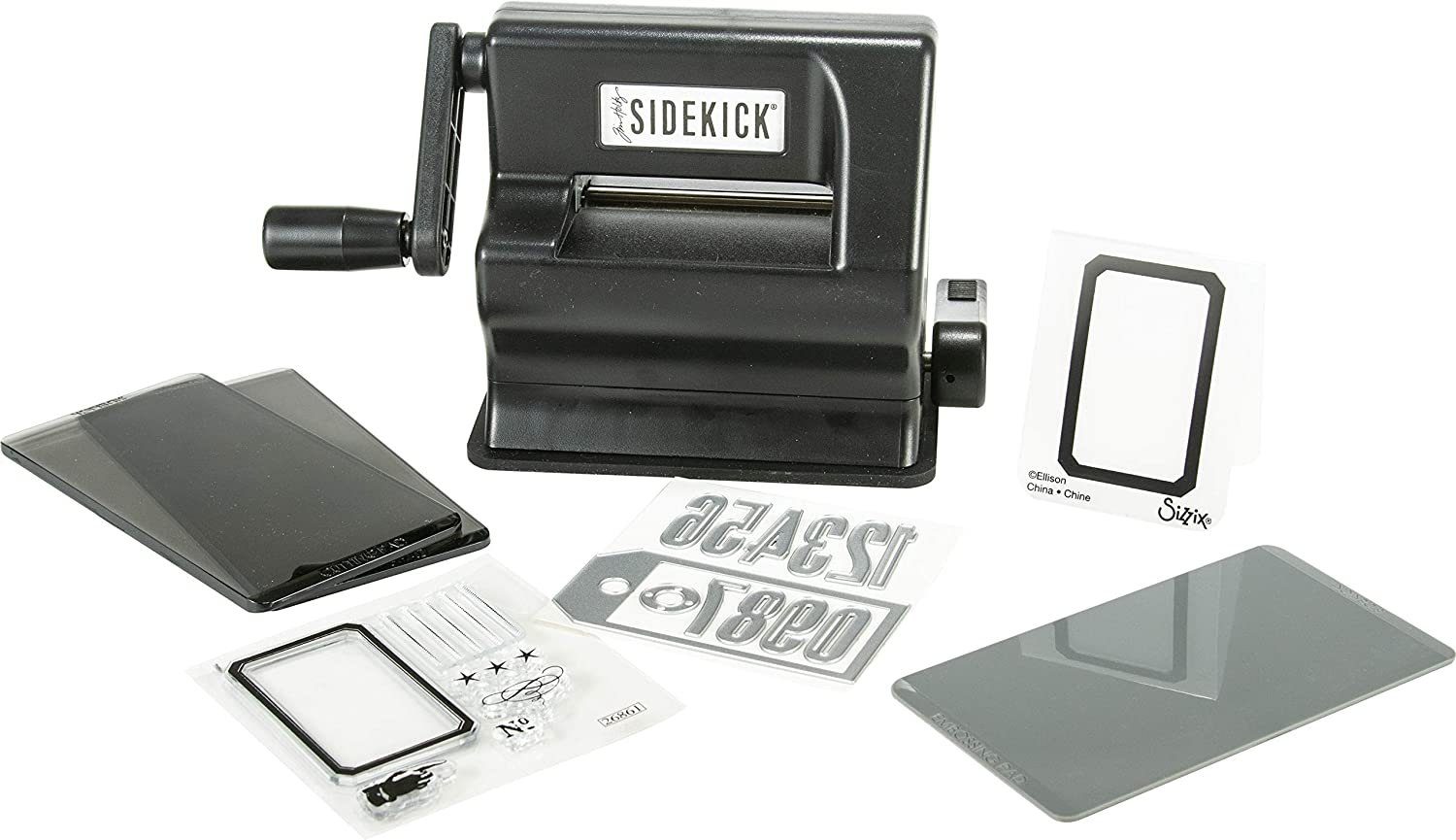 Sizzix Motivstanzer Sizzix Sidekick Starter Kit - Stanzmaschine 664175 (24-teilig)