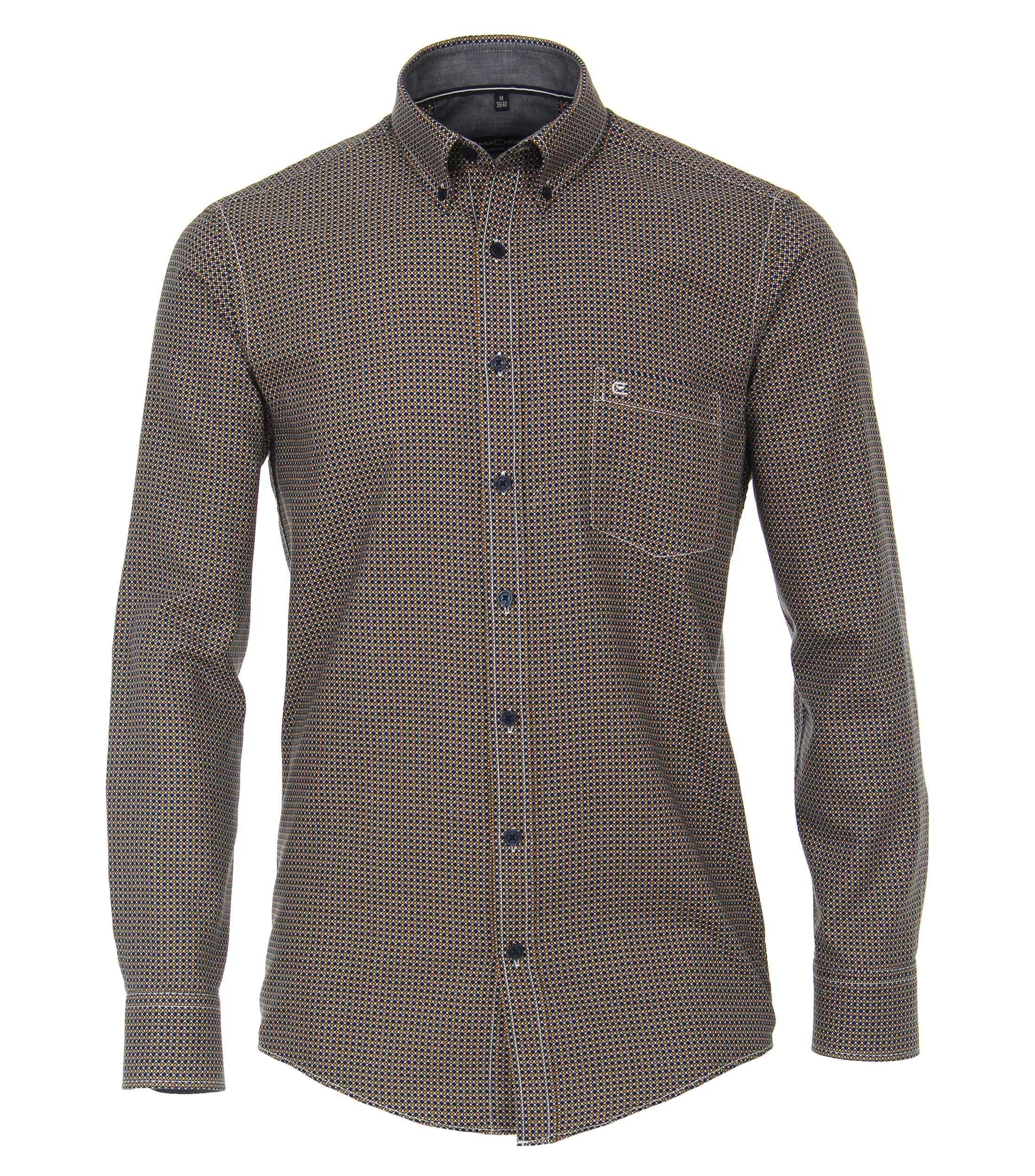 CASAMODA Langarmhemd Twill Hemd Print