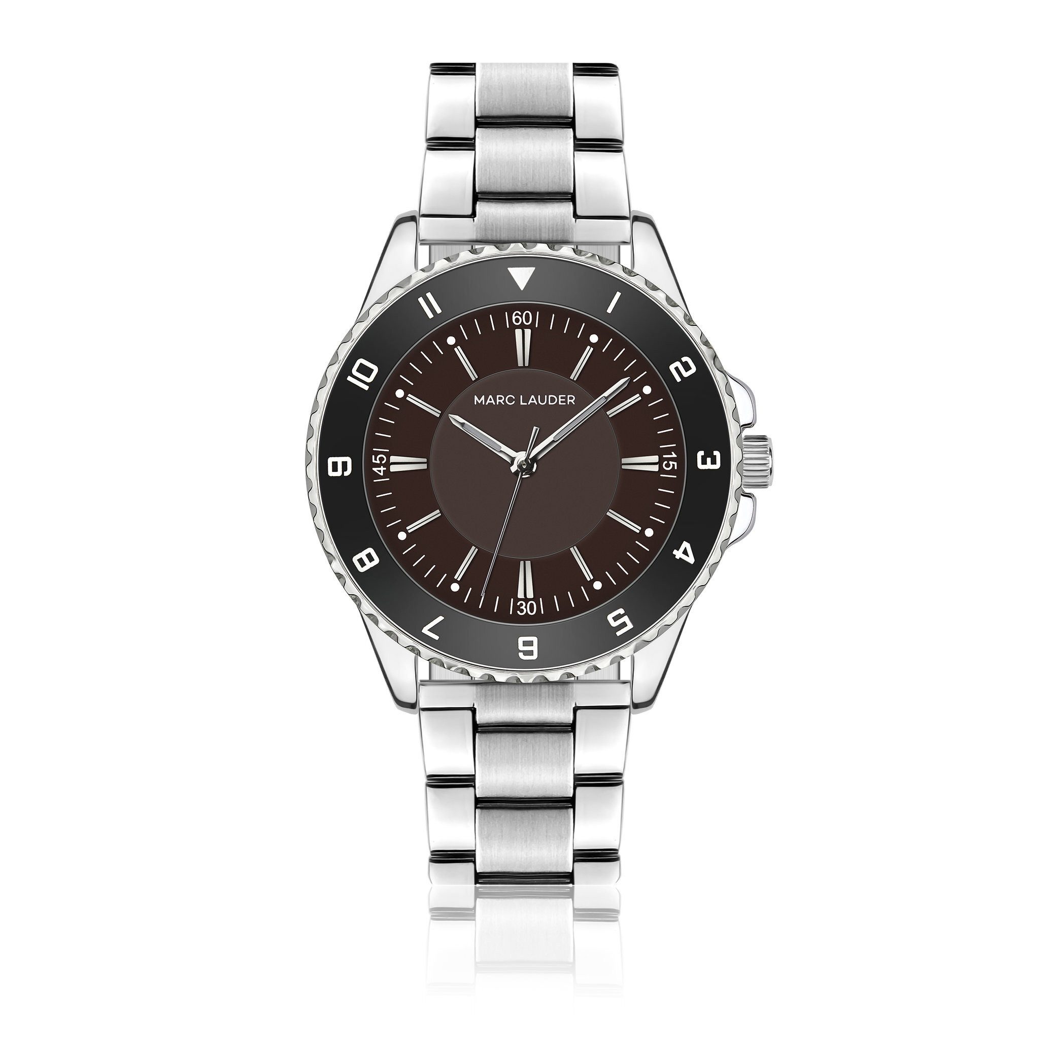 Quarzuhr MF2-B090S Lumina Silver Link