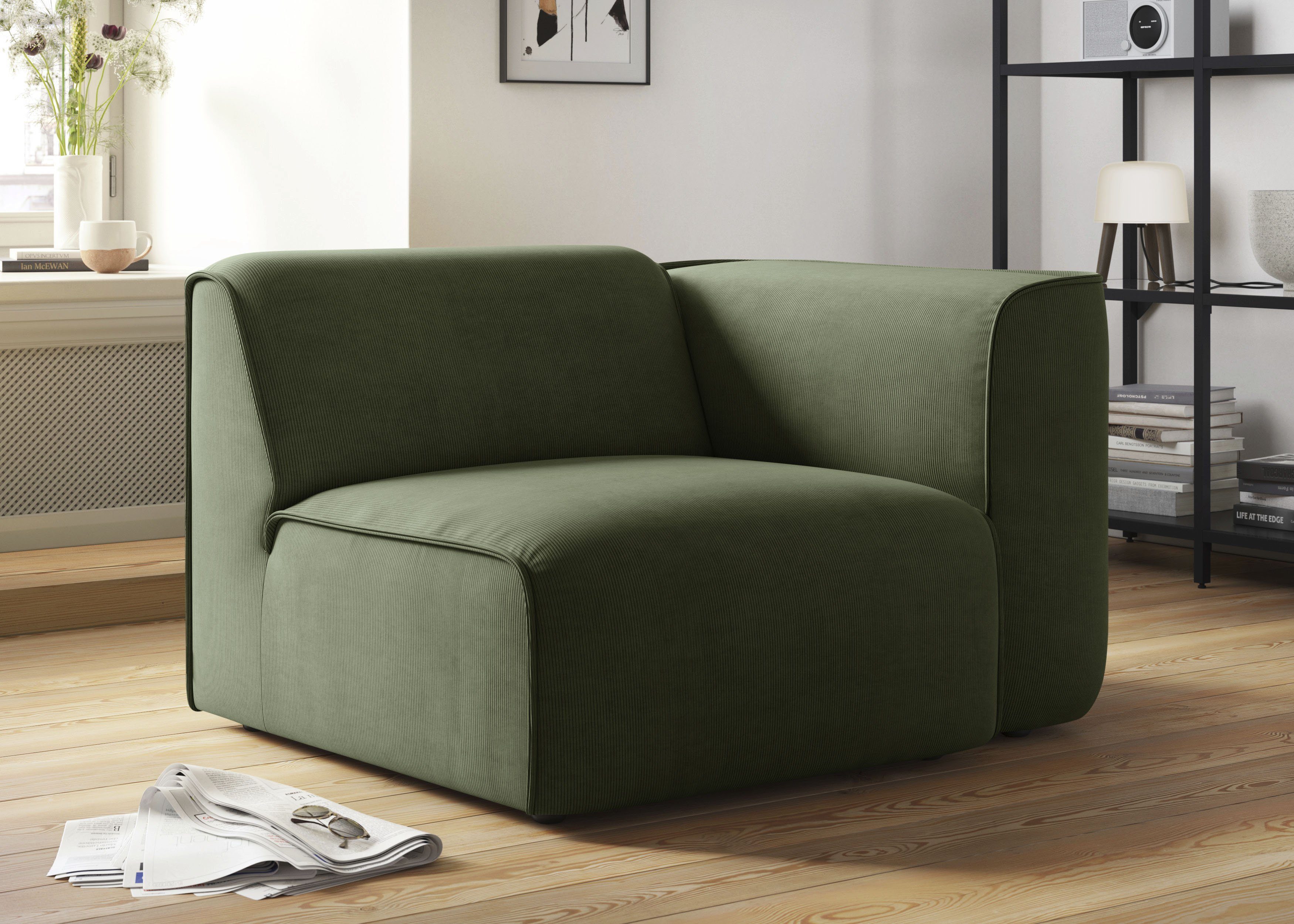 RAUM.ID Sessel Merid Sofa-Eckelement, Maße B/T/H: günstig online kaufen