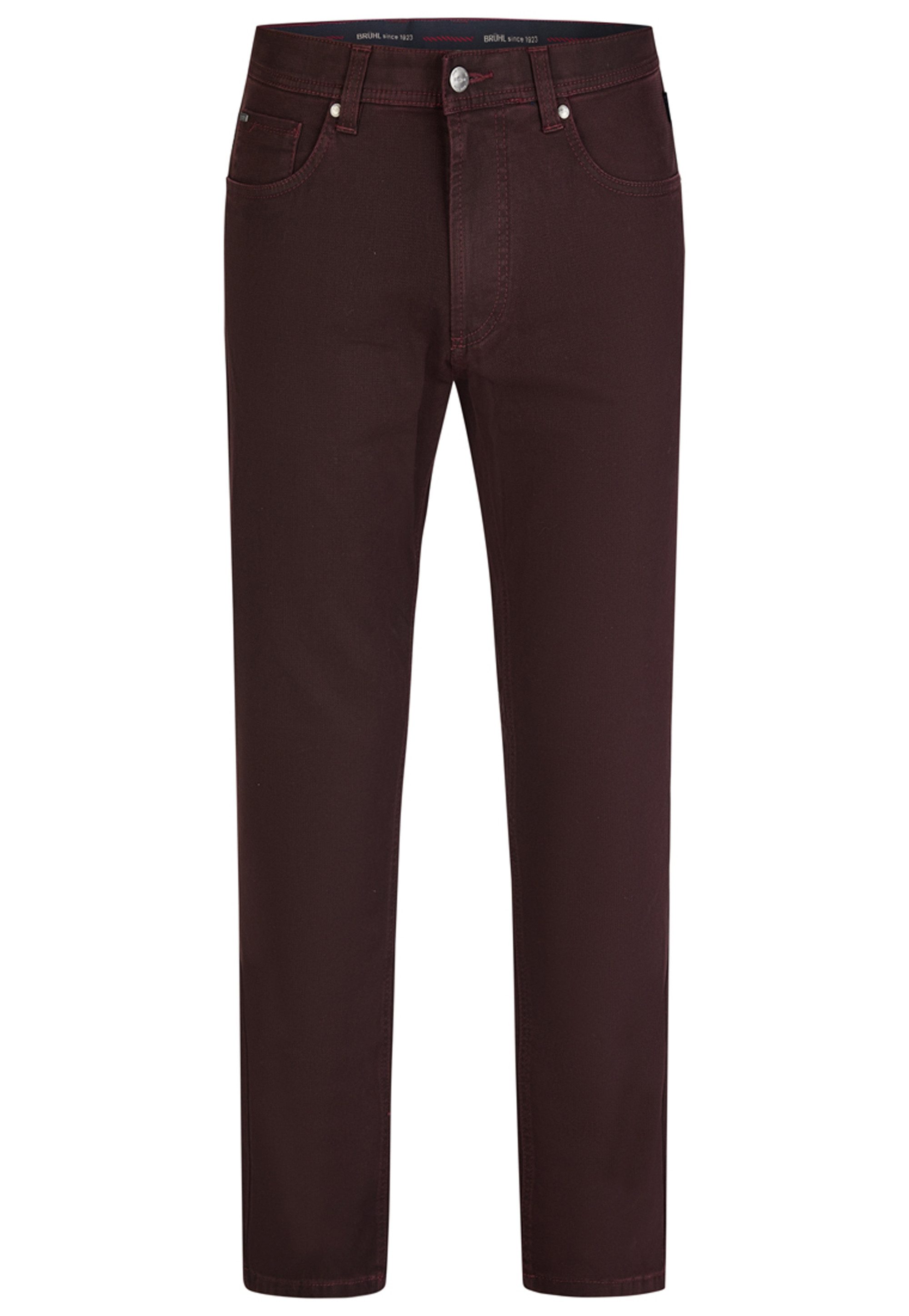 Brühl Stoffhose York (1-tlg) mit Gürtelschlaufen am Bund