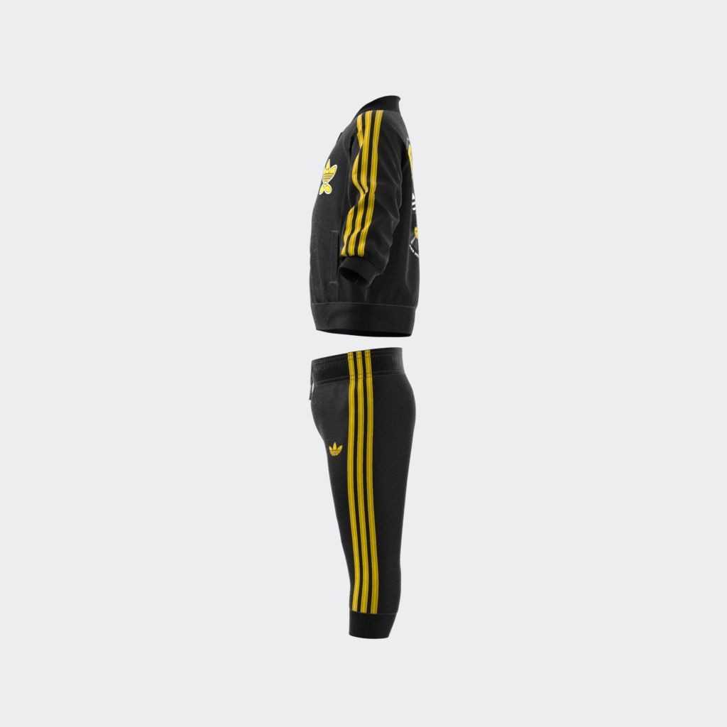 adidas Originals Sporthose ADIDAS ORIGINALS X SMILEY WORLD SST KIDS (2-tlg)