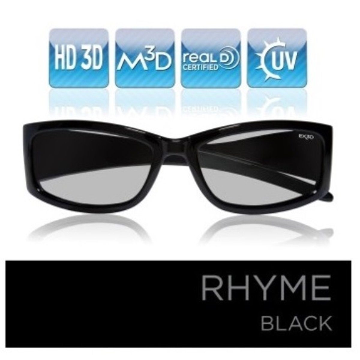 Hama 3D-Brille Kinder 3D Brille Passiv Polfilterbrille Kids Schwarz, Jungen 3D-Technik Passiv Polarisation, Universell für HD 3D-TV etc.