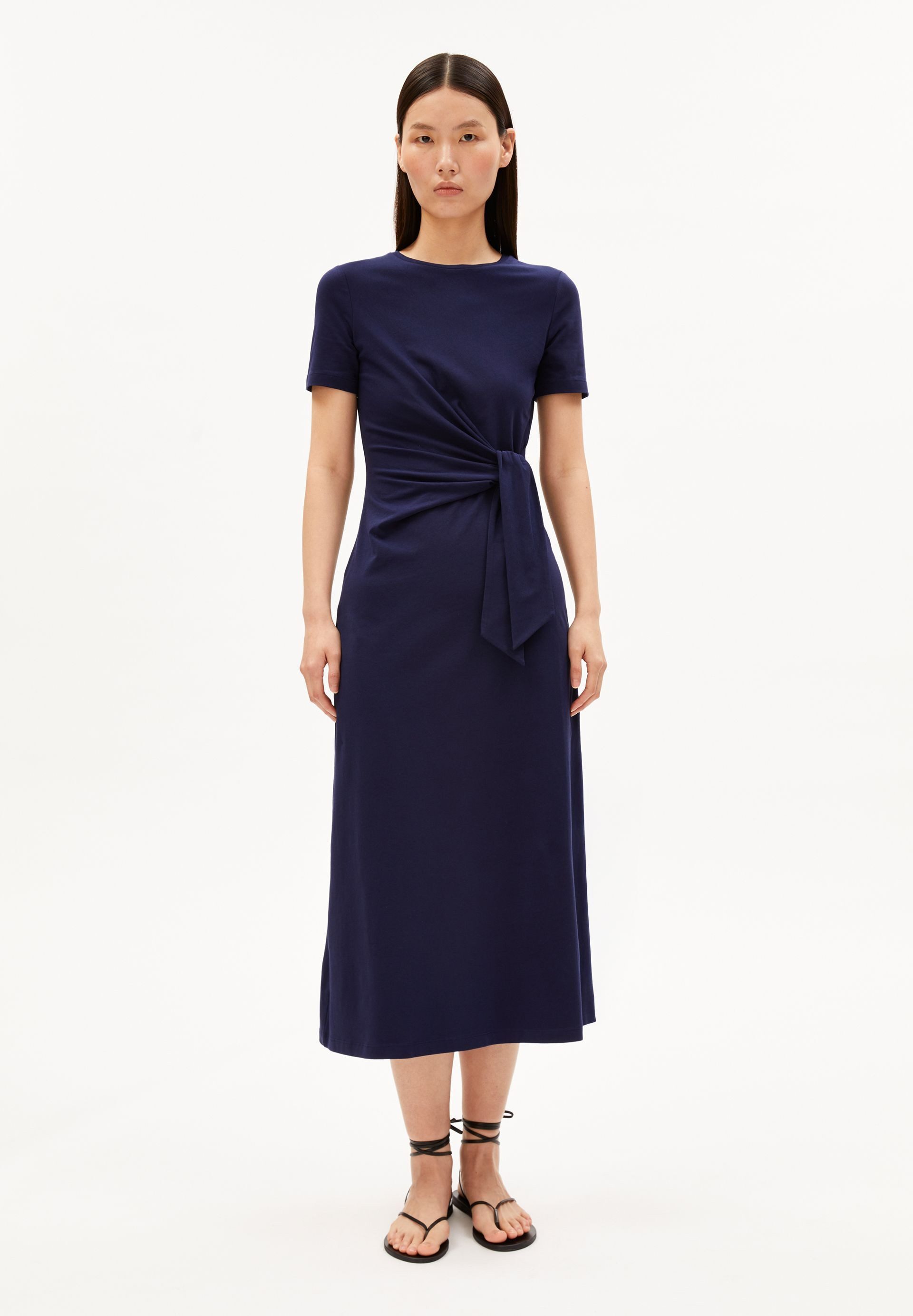 Armedangels Jerseykleid JELTAA Jerseykleid aus Bio-Baumwoll Mix (Slim Fit) Bio-Baumwoll Mix