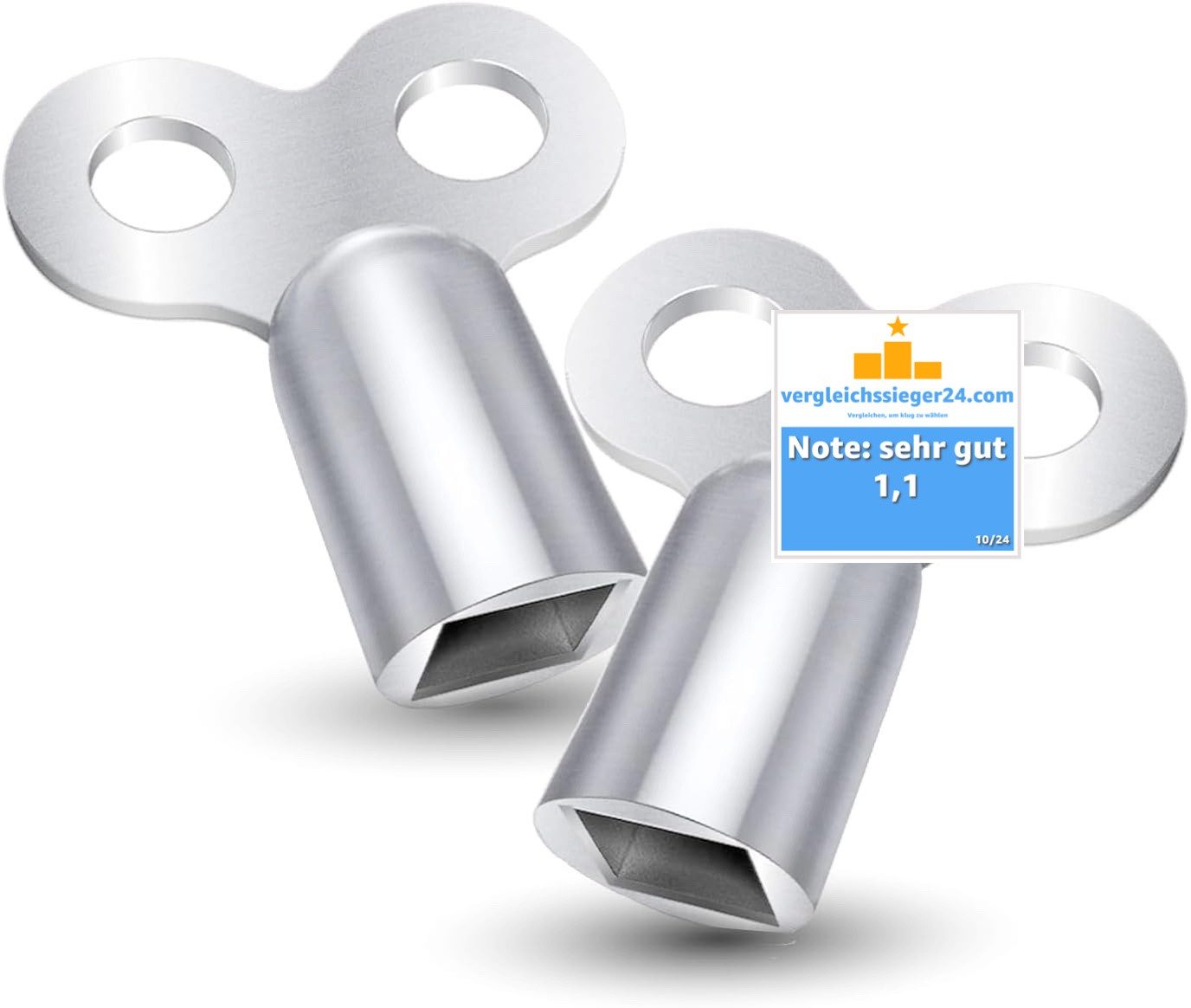 toolmate® Steckschlüssel 24x Heizkörper Entlüftungsschlüssel Heizungsentlüf günstig online kaufen