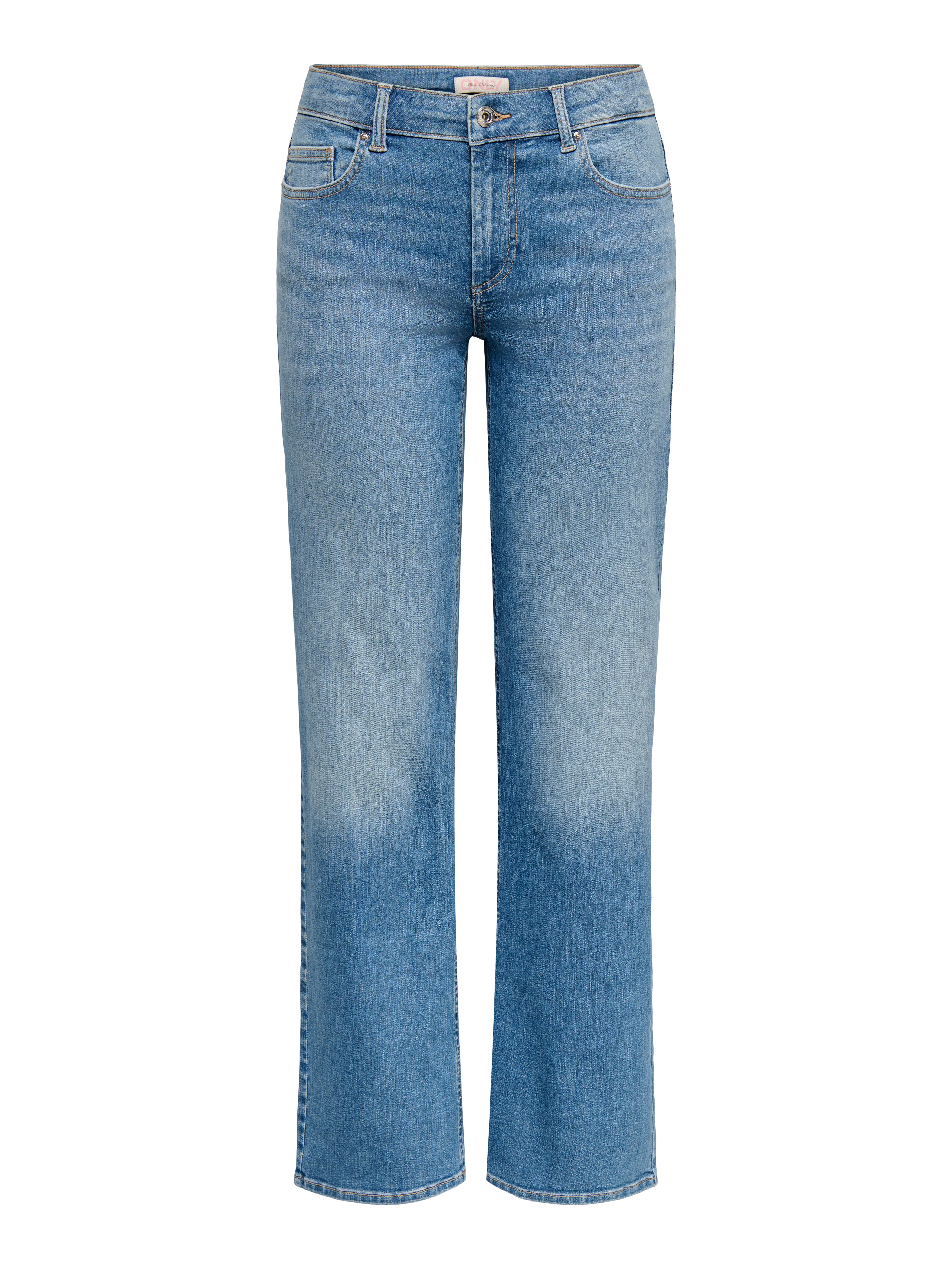ONLY Straight-Jeans ONLWINNIE MID STRAIGHT DNM Baumwollmischung, straight fit, mid waist – Bild 5 von 5