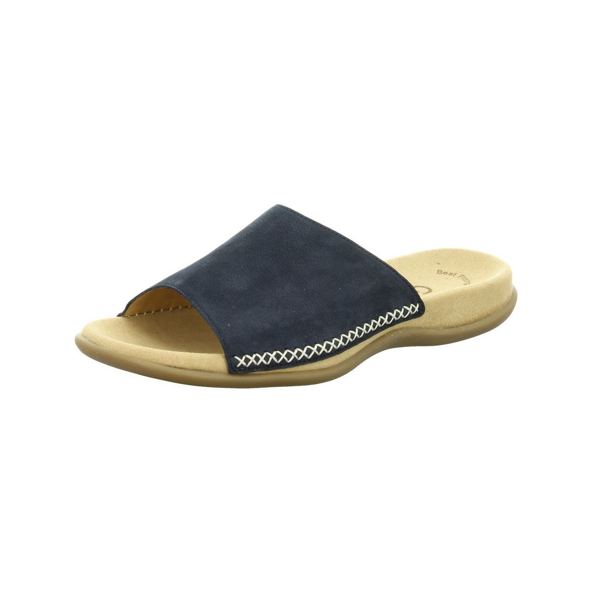 Pantoletten für Damen in blau Pantolette