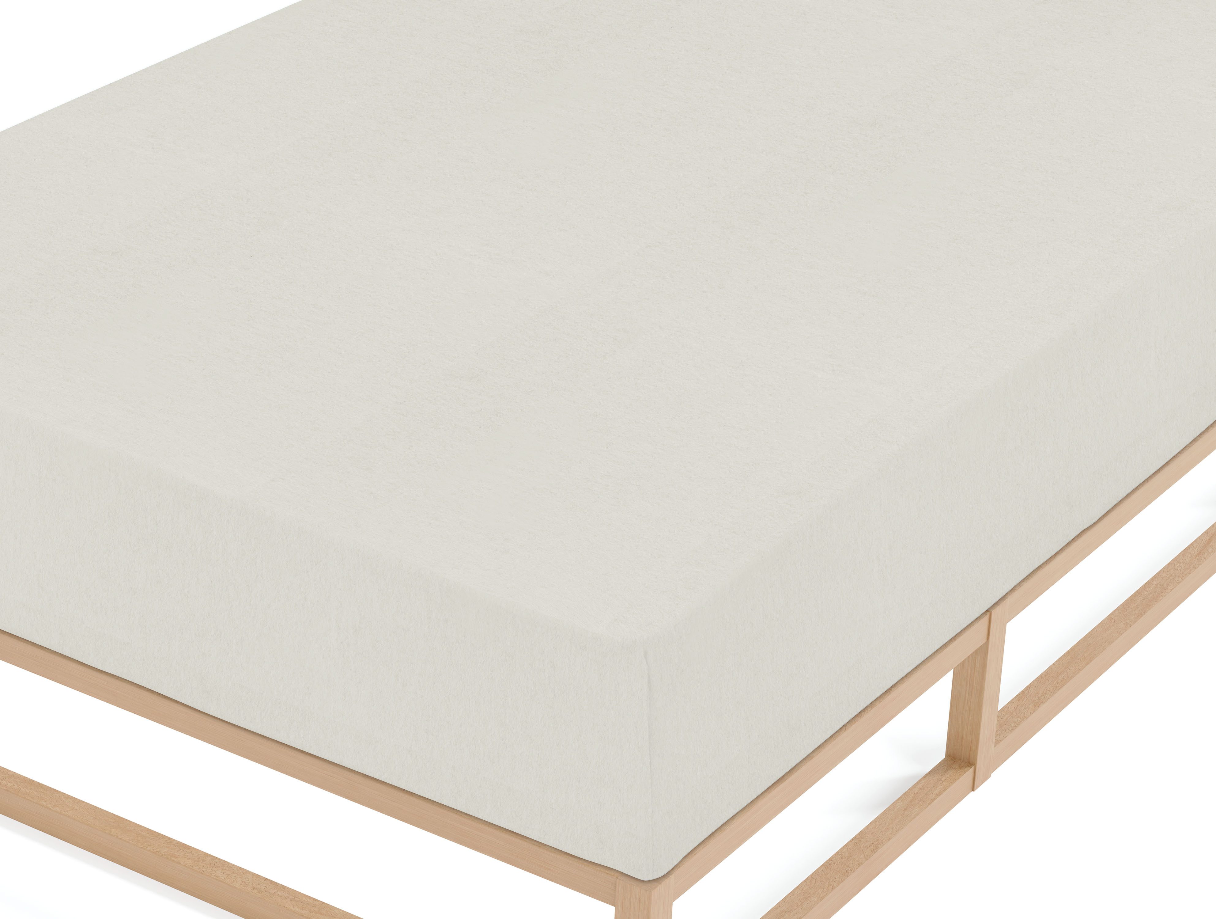 Biberna Spannbettlaken Hermal, Flanell, Gummizug: rundum, (1 Stück), 100% Baumwolle, weich+warm, Matratzenhöhe bis 22 cm, Made in Germany