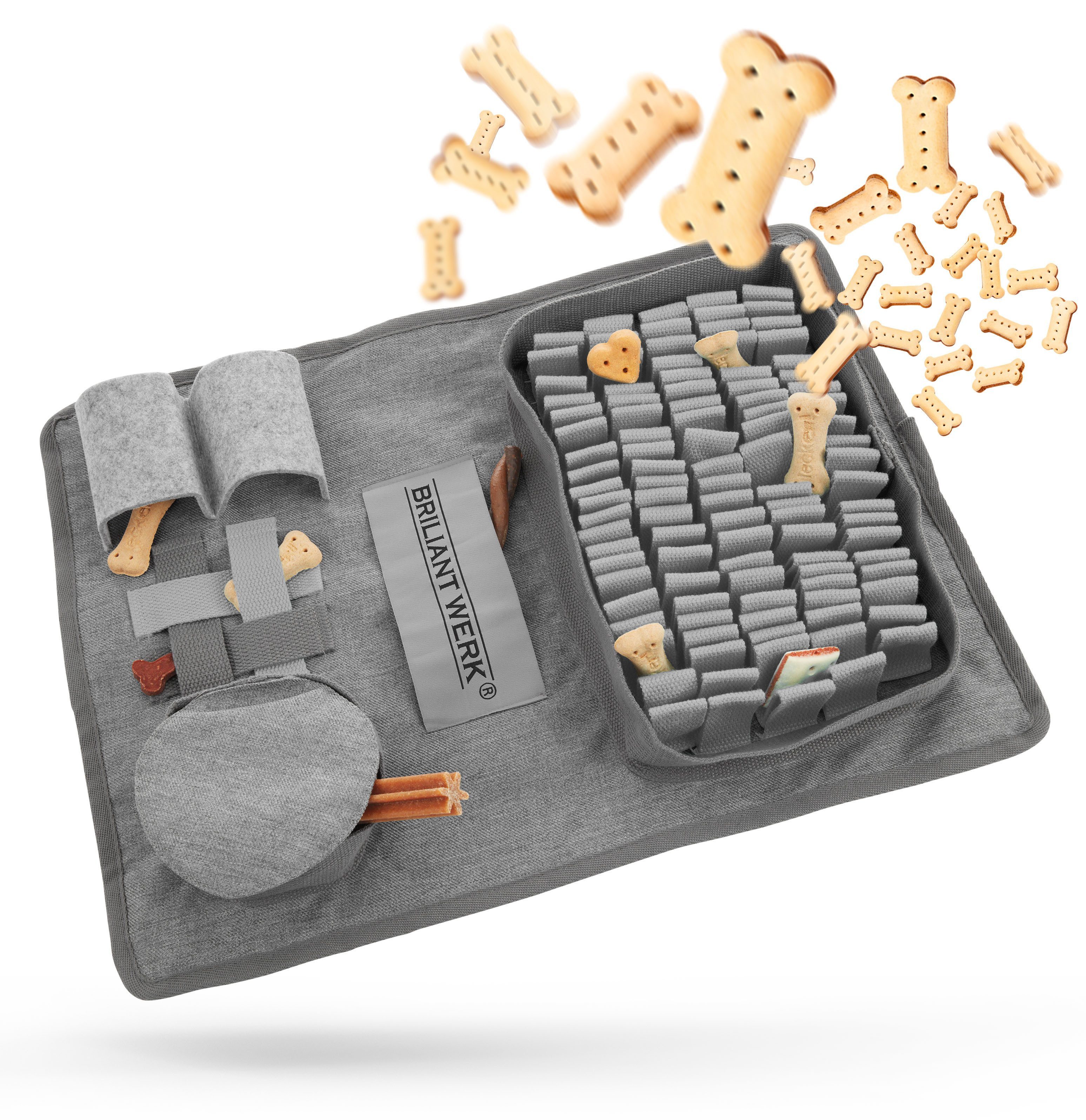 Briliantwerk Schnüffelteppich für Hunde – Extrem widerstandsfähiges Materia günstig online kaufen