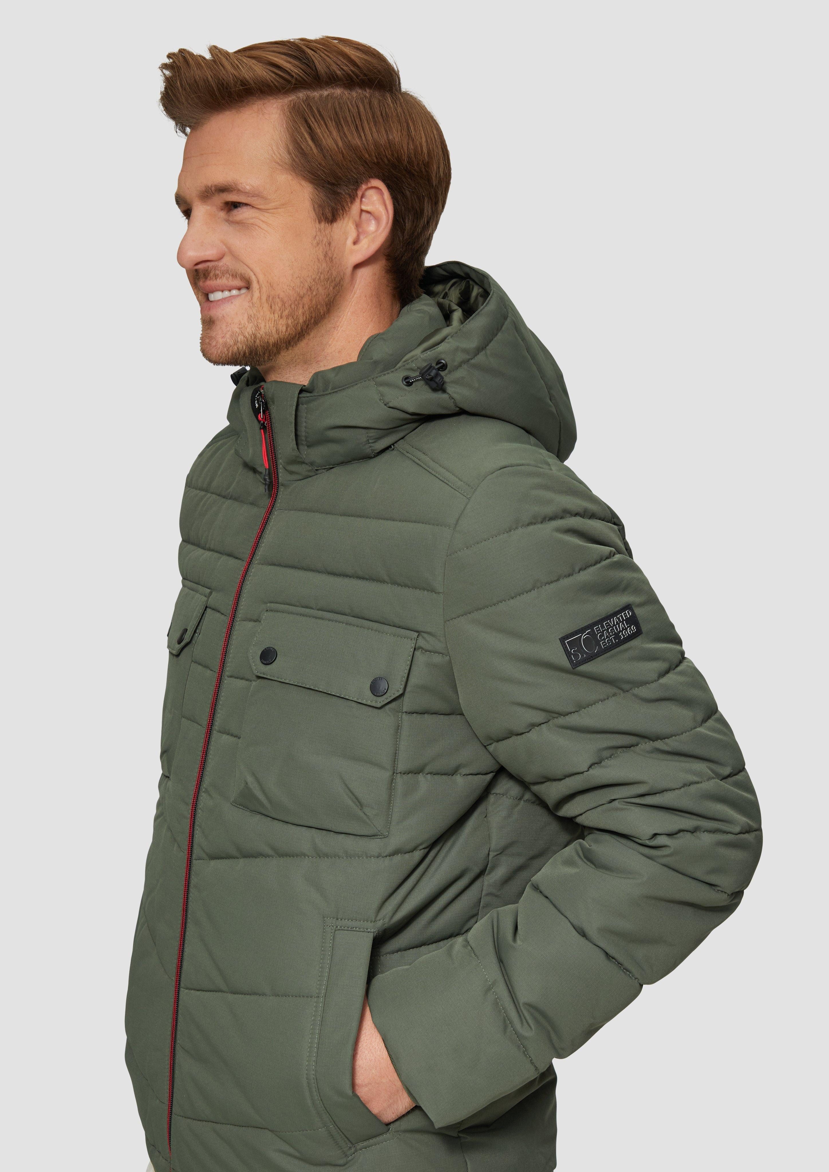 s.Oliver Allwetterjacke Gesteppte Jacke mit abnehmbarer günstig online kaufen