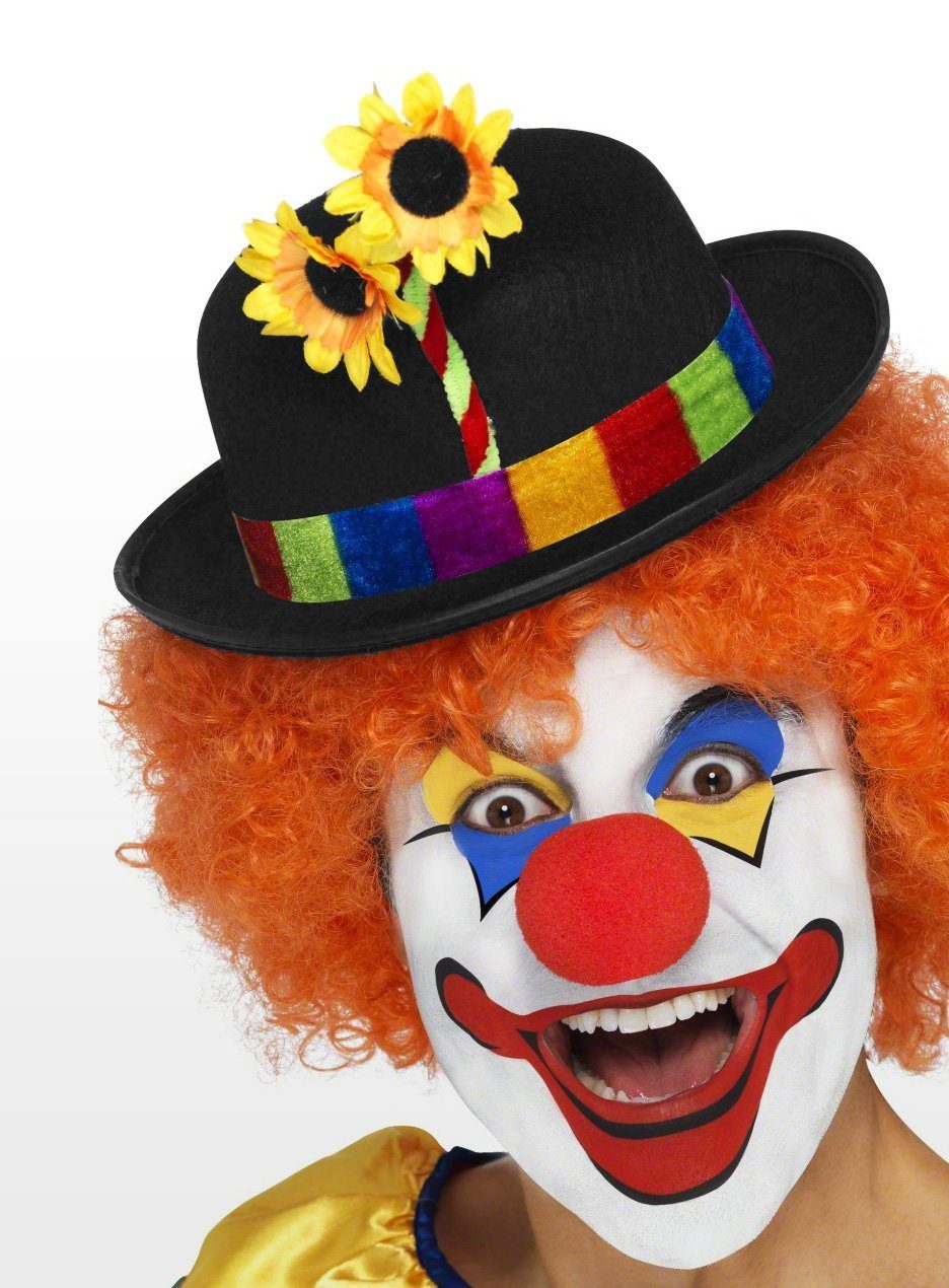 Kostüm Clown Melone - Fasching Karneval Hut Halloween