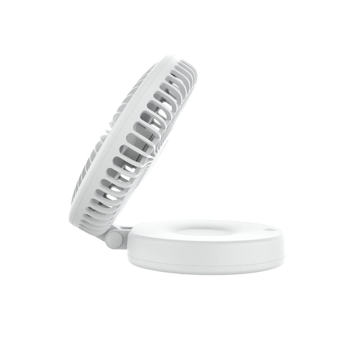 Platinet Tischventilator PRDF0396, 19 cm Durchmesser, Faltbarer Ventilator mit 2400 mAh Akku