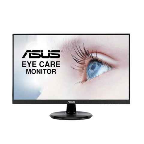 Asus VA24DQ LED-Monitor (60,50 cm/23,8 ", 1920 x 1080 px, Full HD, 5 ms Reaktionszeit, 75 Hz, IPS, Eye Care HDMI VGA DP Lautsprecher)