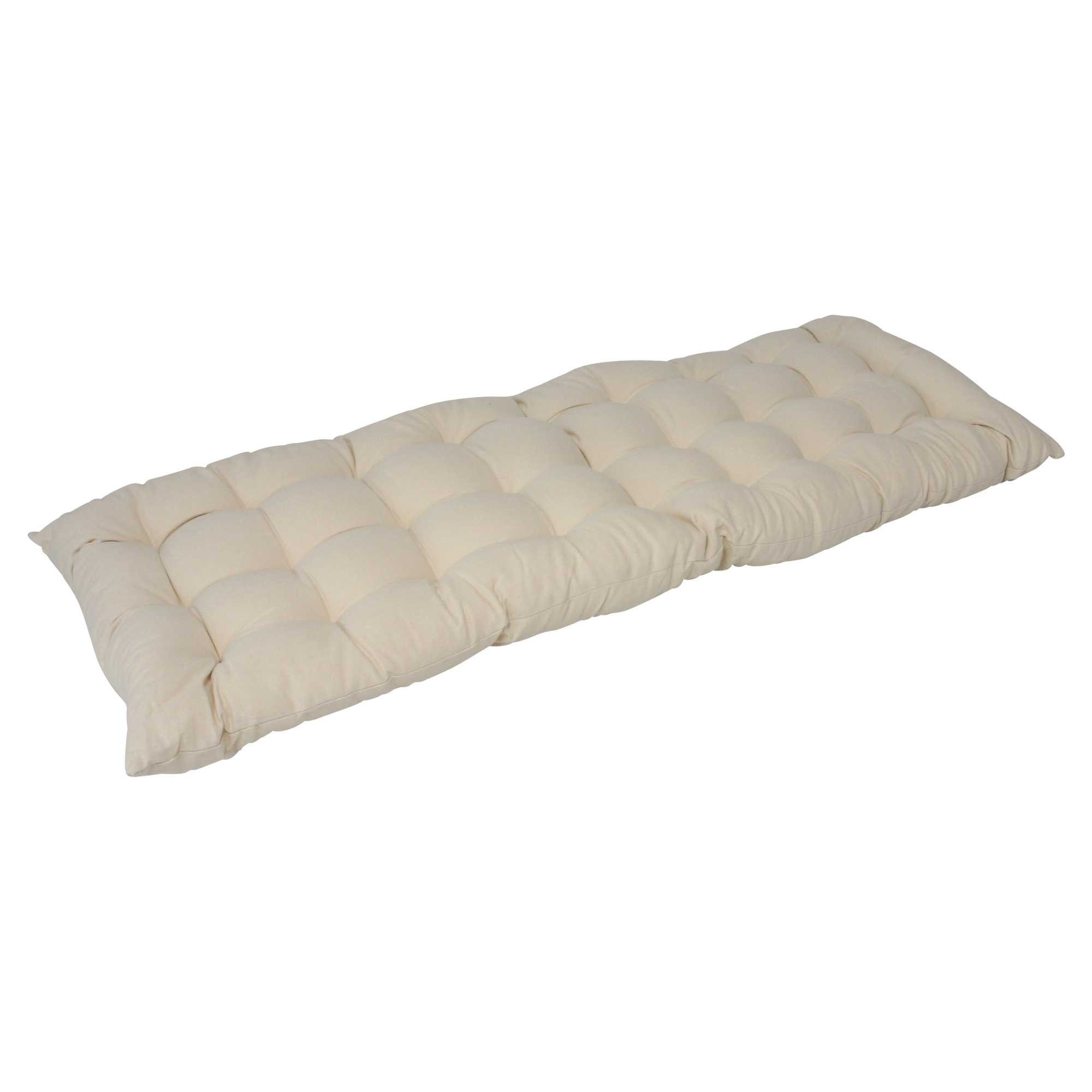 Frank Flechtwaren Sitzbank, Bankauflage Beige günstig online kaufen
