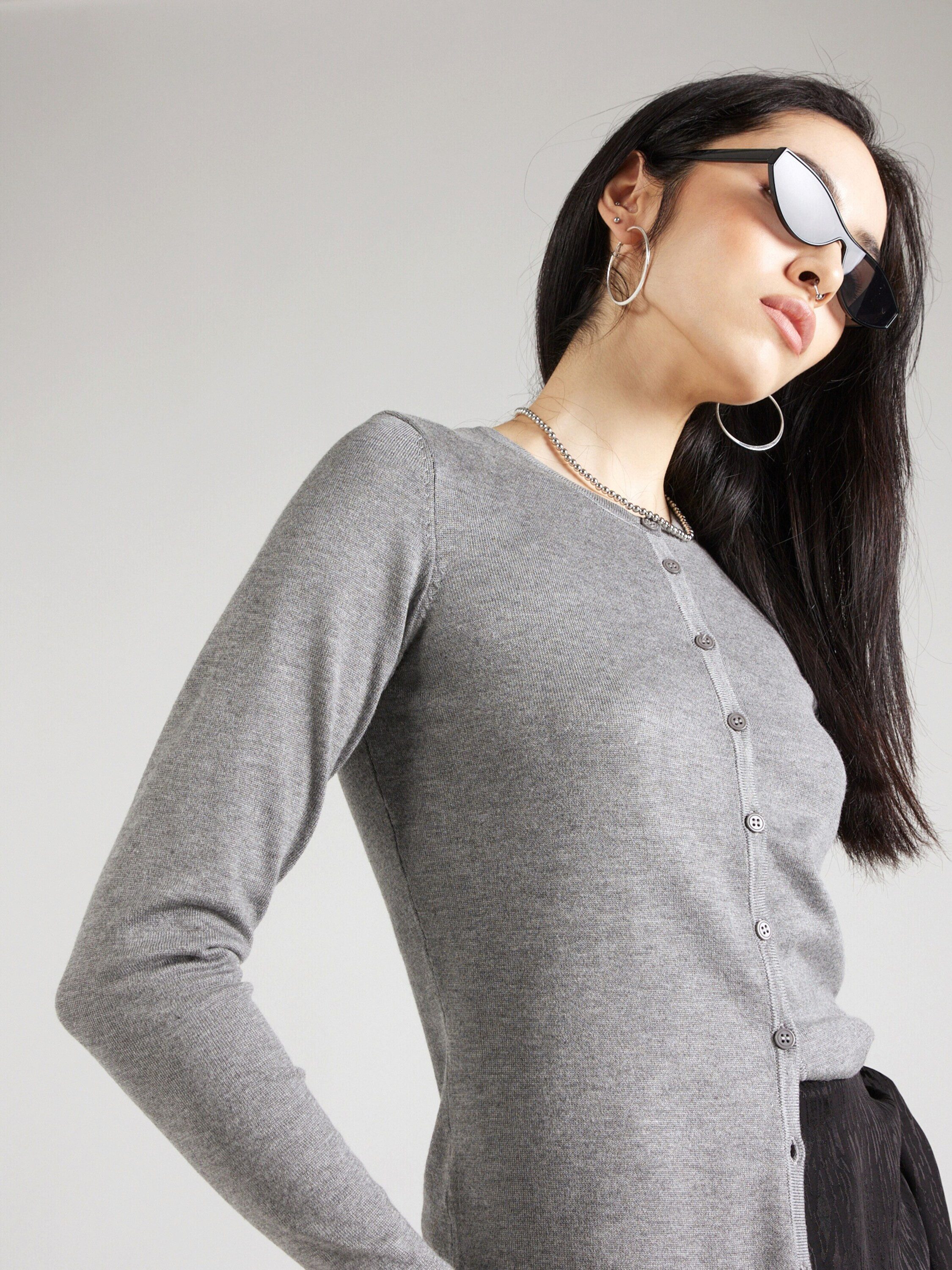 Saint Tropez Strickjacke Mila (1-tlg) Plain/ohne Details