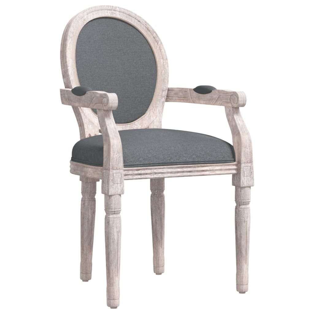 Esszimmerstuhl Esszimmerstuhl Dunkelgrau 54x56x96,5 cm Stoff