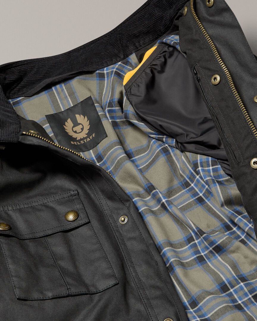 Belstaff Motorradjacke Brooklands Motorrad Wachsjacke wasserdicht