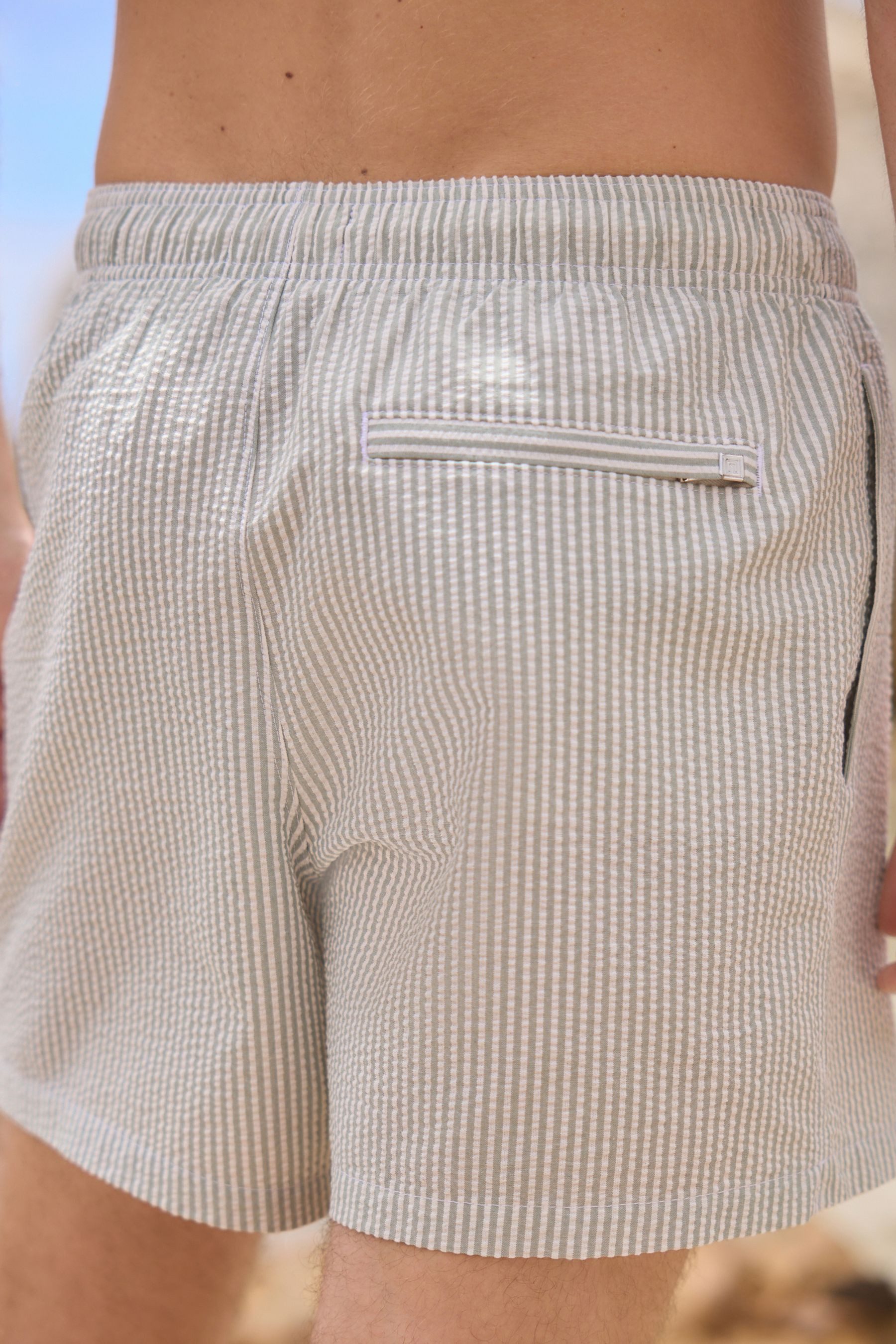 Next Badeshorts Seersucker-Badeshorts (1-St) günstig online kaufen