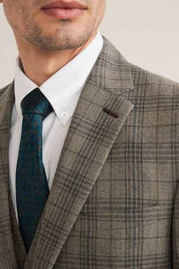Next Baukastensakko Karierter Anzug im Slim Fit: Sakko (1-tlg)