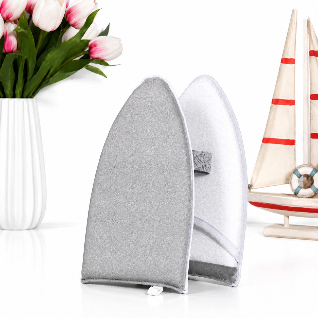 ibettertec Hitzeschutzhandschuhe Garment Steamer Bügelhandschuhe, Dampf Handschuh mit Fingerschlaufe, (Wasserdichter Anti Dampfhandschuh, Bügelhilfe Handpad, Bügelhandschuh, Garment Steamer Zubehör) für Kleidung Hemden Reisehandschuh Bügelbrett