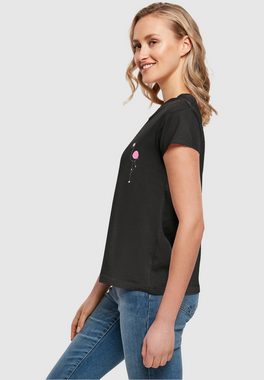 Merchcode T-Shirt Merchcode Damen Ladies Flamingo Box Tee (1-tlg)