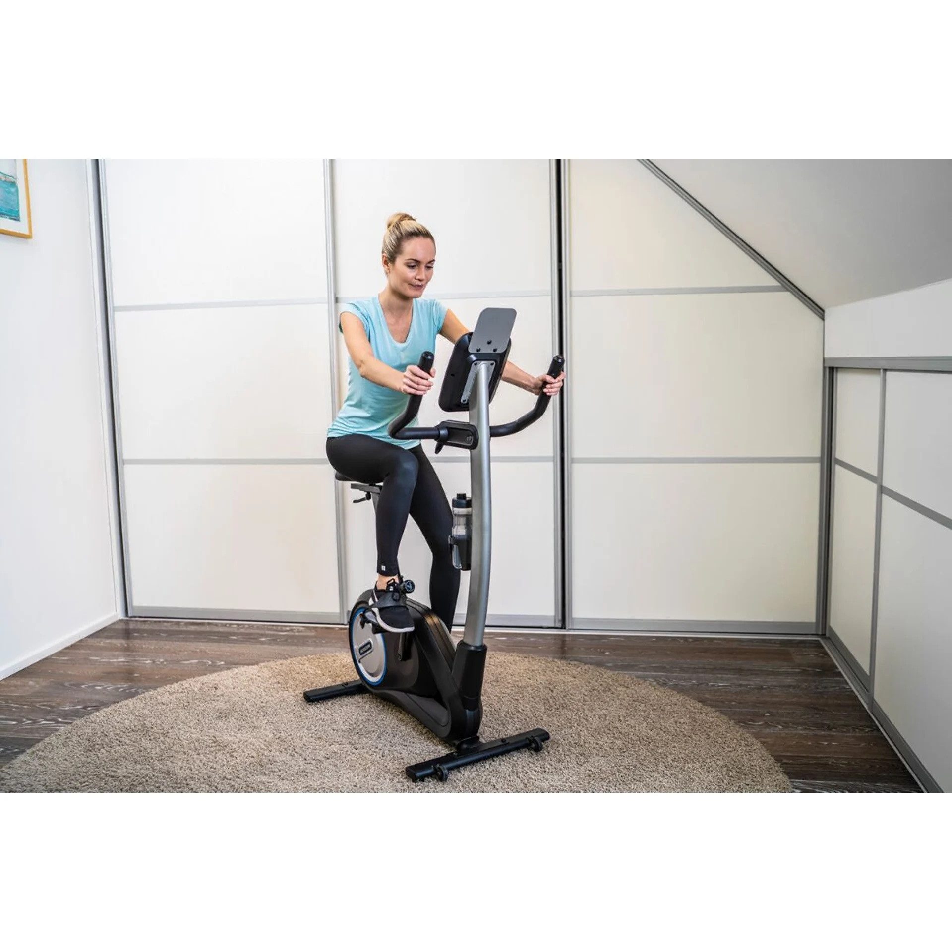 Horizon Fitness Ergometer Horizon Fitness® Fahrradergometer Paros 3.0, Fahrrad Ausdauer Training (Einzelgerät, Einzelgerät (Fahrradergometer Paros 3.0), Kompatibel mit Fitness-Apps (atZone, Kinomap, Zwift)