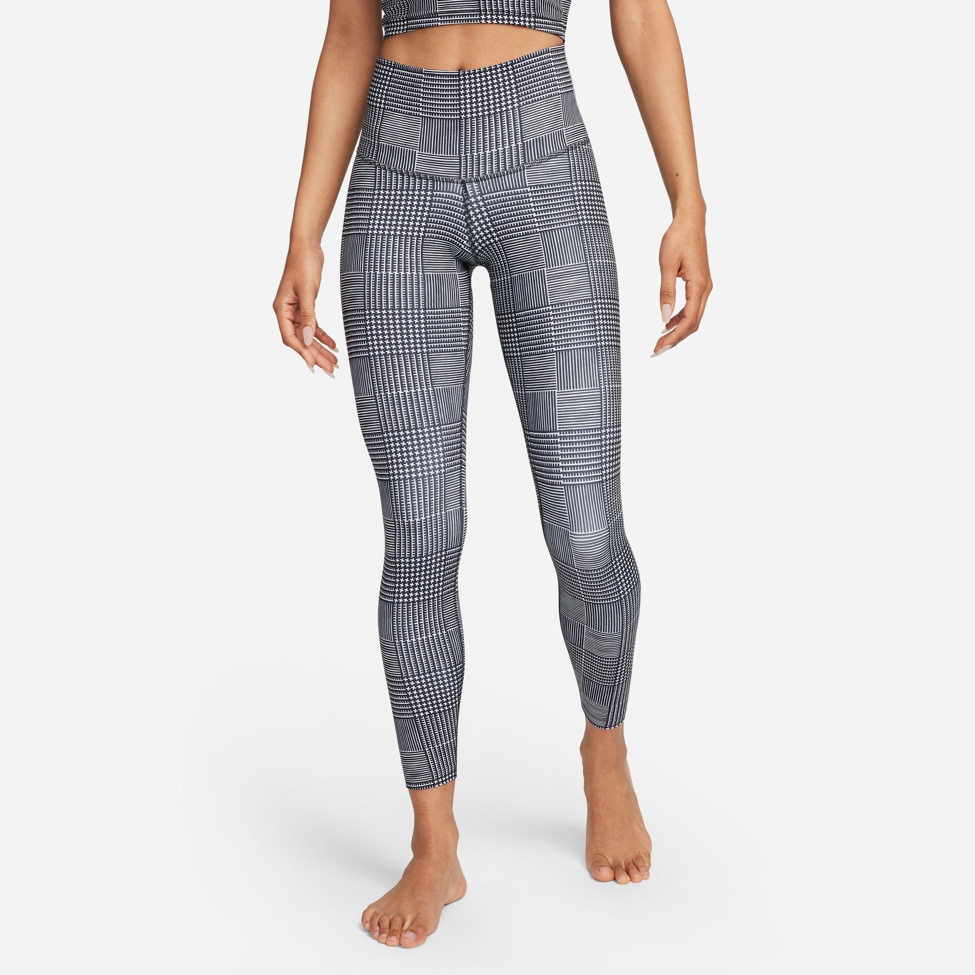 DRI-FIT BLACK/BLACK/ANTHRACITE/WHITE YOGA HIGH-WAISTED / Nike LEGGINGS WOMEN'S Yogahose