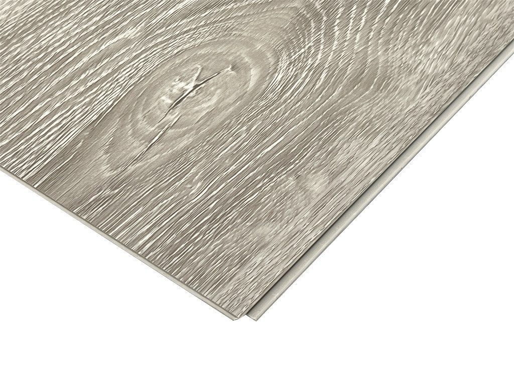 Timefloor Vinylboden Vinylboden Rigid SPC Viva Eiche Silber Grau Landhausdiele