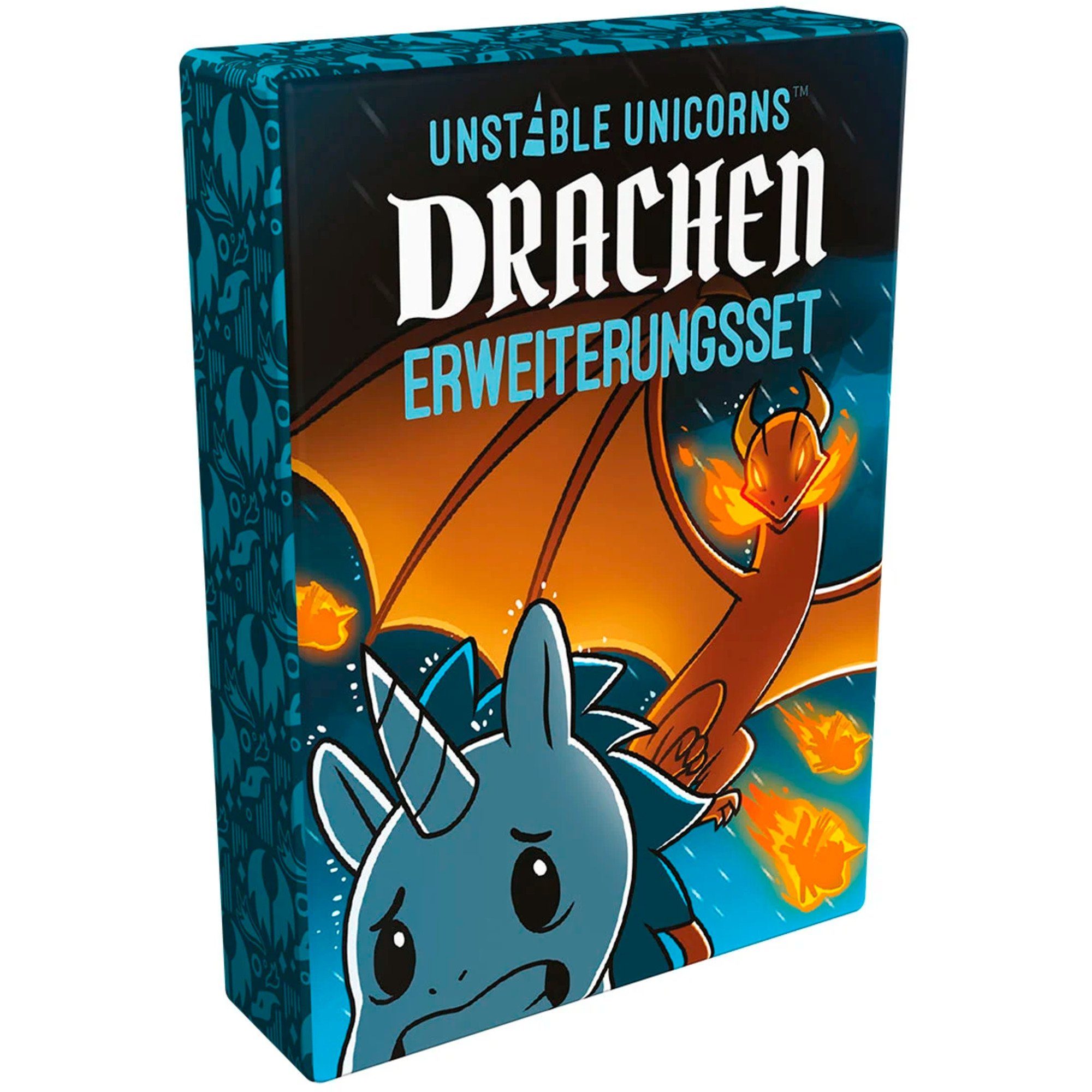 Asmodee Spiel, Unstable Unicorns - Drachen Erweiterungsset