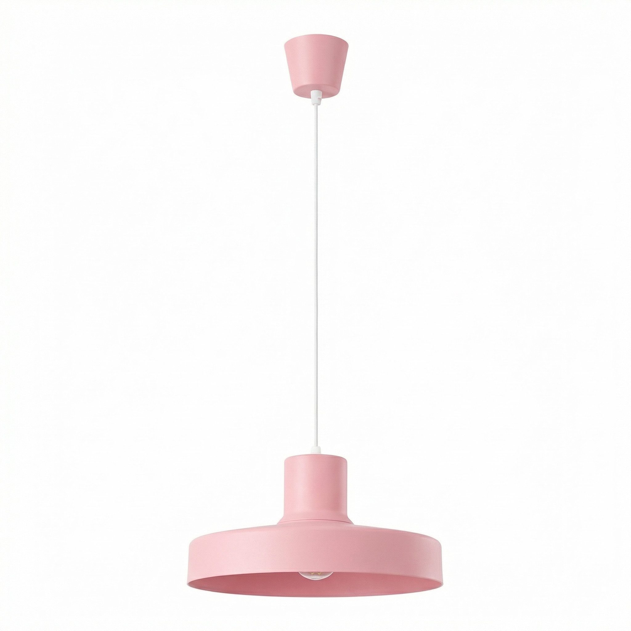 SOLLUX lighting Hängeleuchte Pendelleuchte BILO rosa, Nicht enthalten