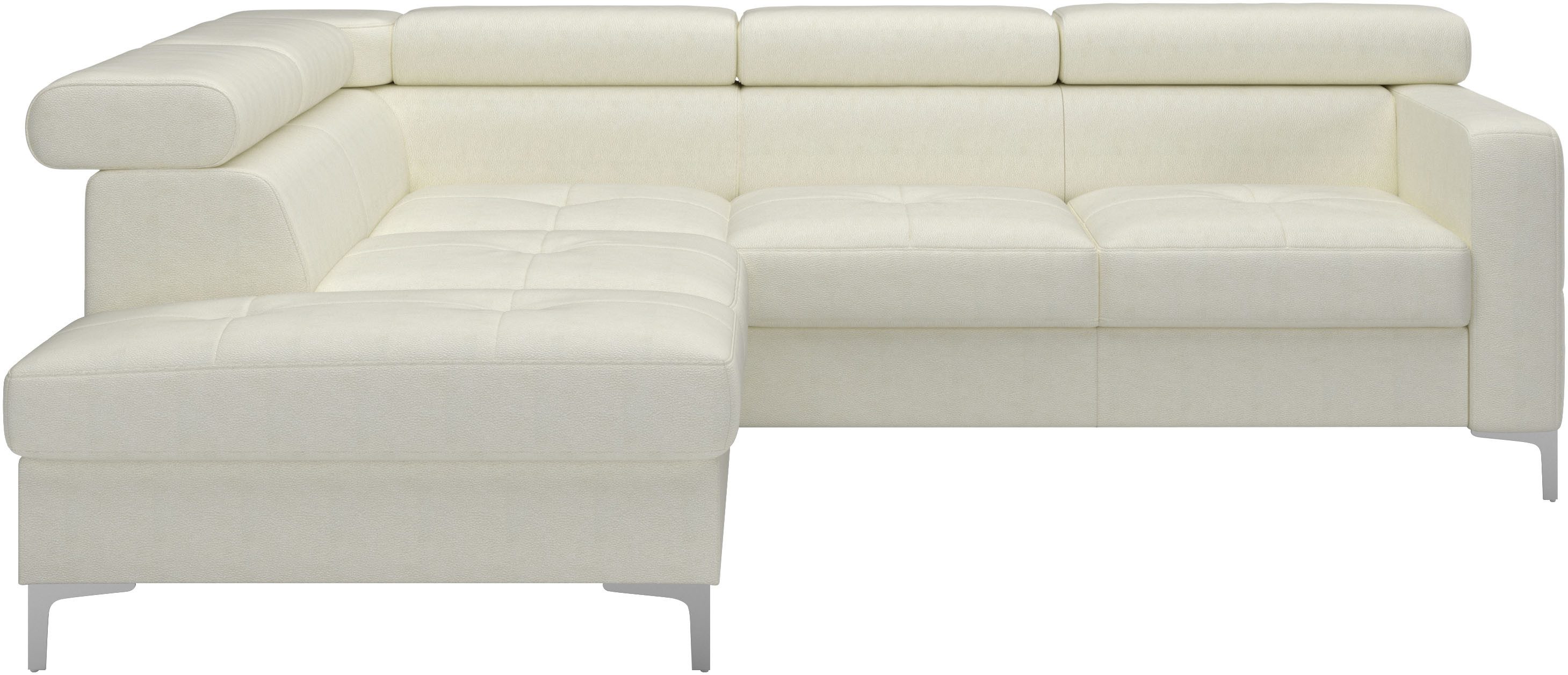 COTTA Ecksofa Sammy L-Form, mit Kopfteilverstellung, günstig online kaufen