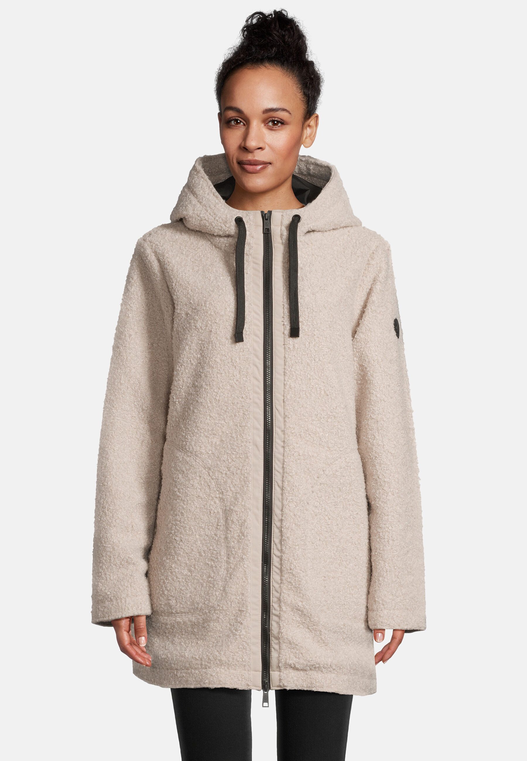 New View Winterjacke TM12 (1-St) mit weitenregulierbarer Kapuze günstig online kaufen