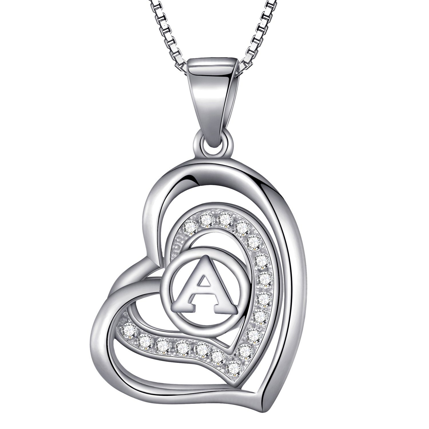 Morella Kette mit Anhänger Buchstabenkette Halskette günstig online kaufen